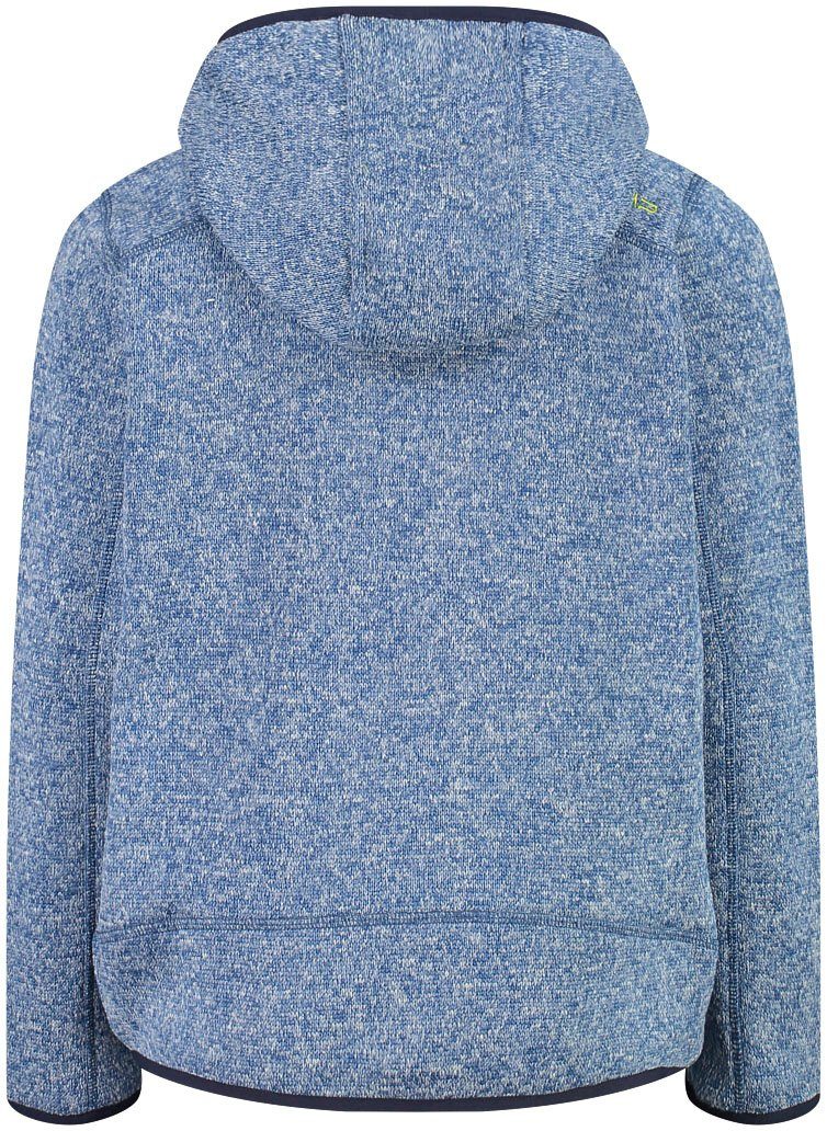 trocknend CMP Wärmend Strickfleecejacke & DUSTY Schnell Atmungsaktiv & BLUE-S