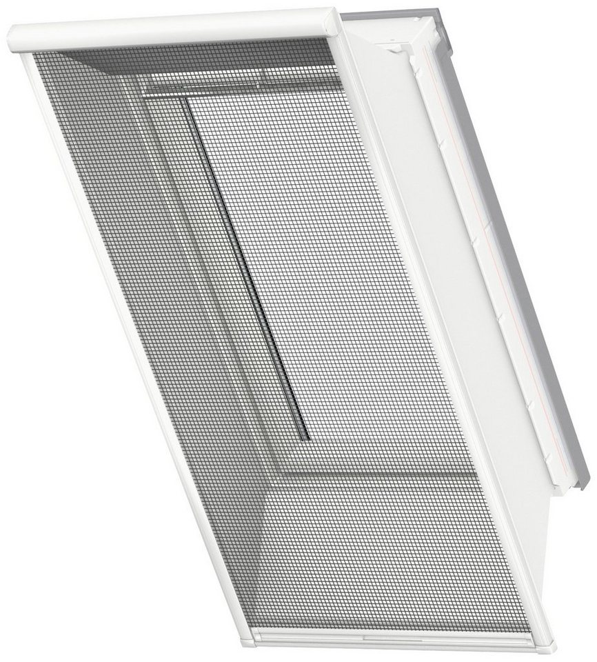 Thumbnail - Insektenschutzrollo für Dachfenster, ZIL CK06 0000SWL, VELUX, transparent, mit Bohren, in Führungsschienen, verschraubt,...