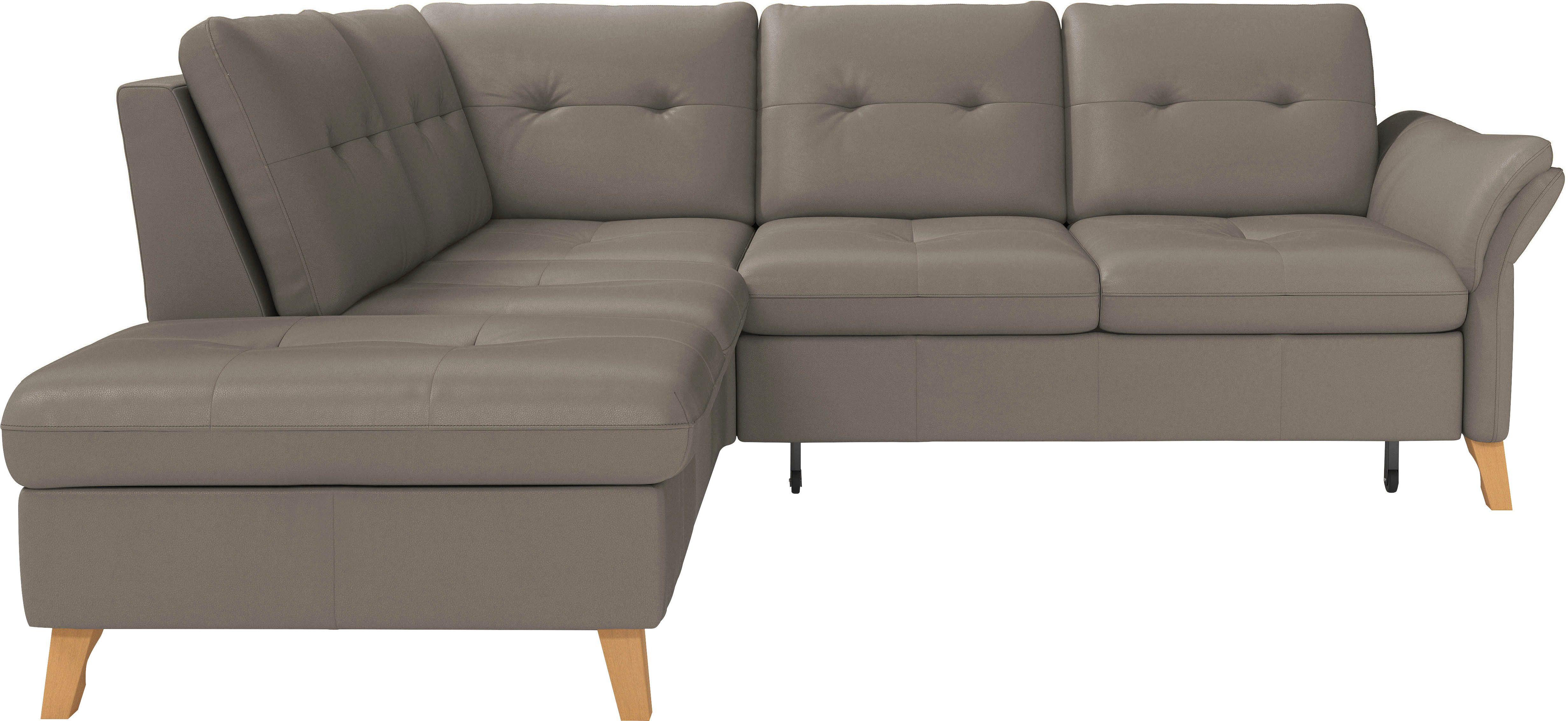sit&more Ecksofa "Göteborg" inkl. Sitztiefenverstellung, wahlweise mit Bett günstig online kaufen