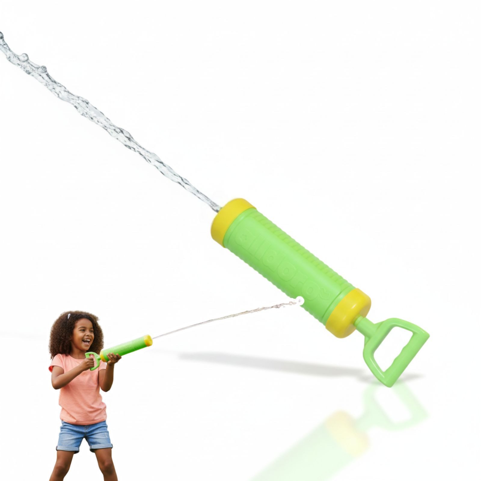 alldoro Wasserpistole 30 cm Wasserspritze für Kinder mit bis zu 12 m Reichweite