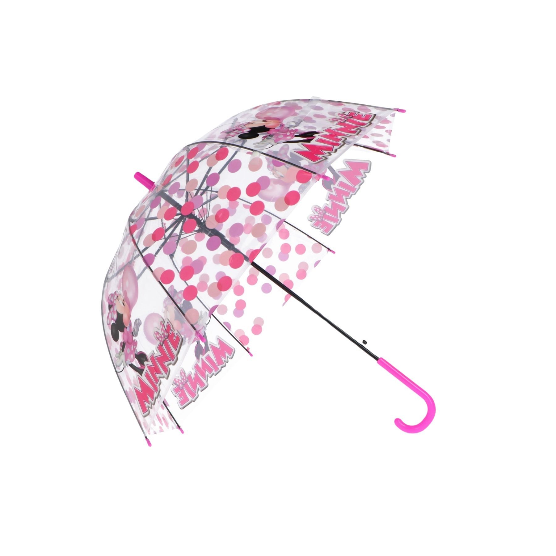 Disney Minnie Mouse Stockregenschirm Regenschirm Ø 74 cm für kleinen Regenzauber