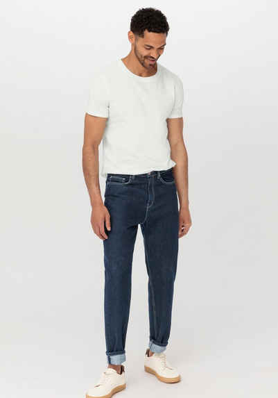 Hessnatur Bequeme Jeans Mads Relaxed Tapered aus reinem Bio-Denim (1-tlg)