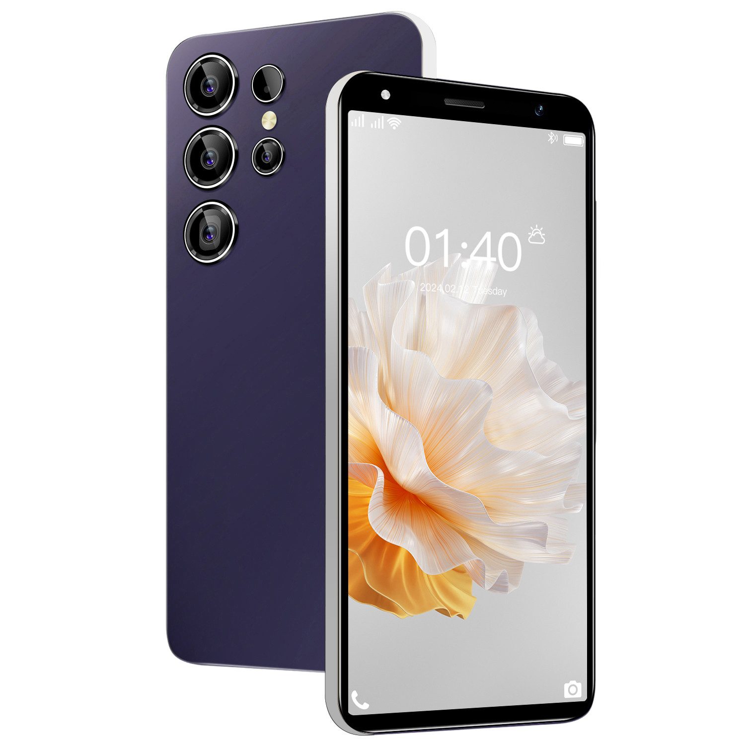 HT C27 Smartphone (2 MP Kamera, 5,0-Zoll-Bildschirm, 2GRAM+16GROM, Android 8.1, 2MP+2MP Dual Kameras)