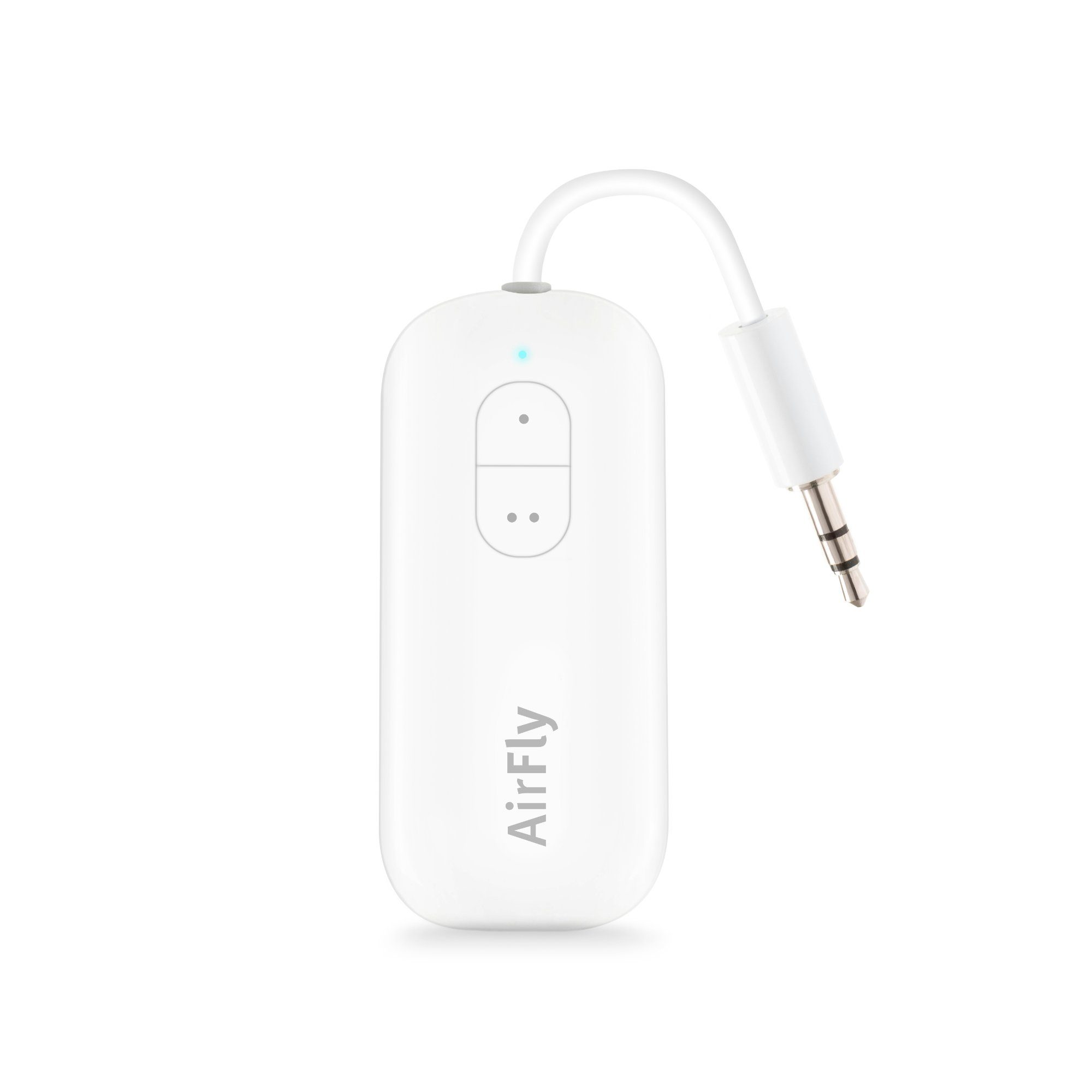 Twelve South AirFly Duo, Audio Adapter mit Klinkenstecker für 2 Bluetooth Kopfhörer Bluetooth Hi-Fi-Adapter