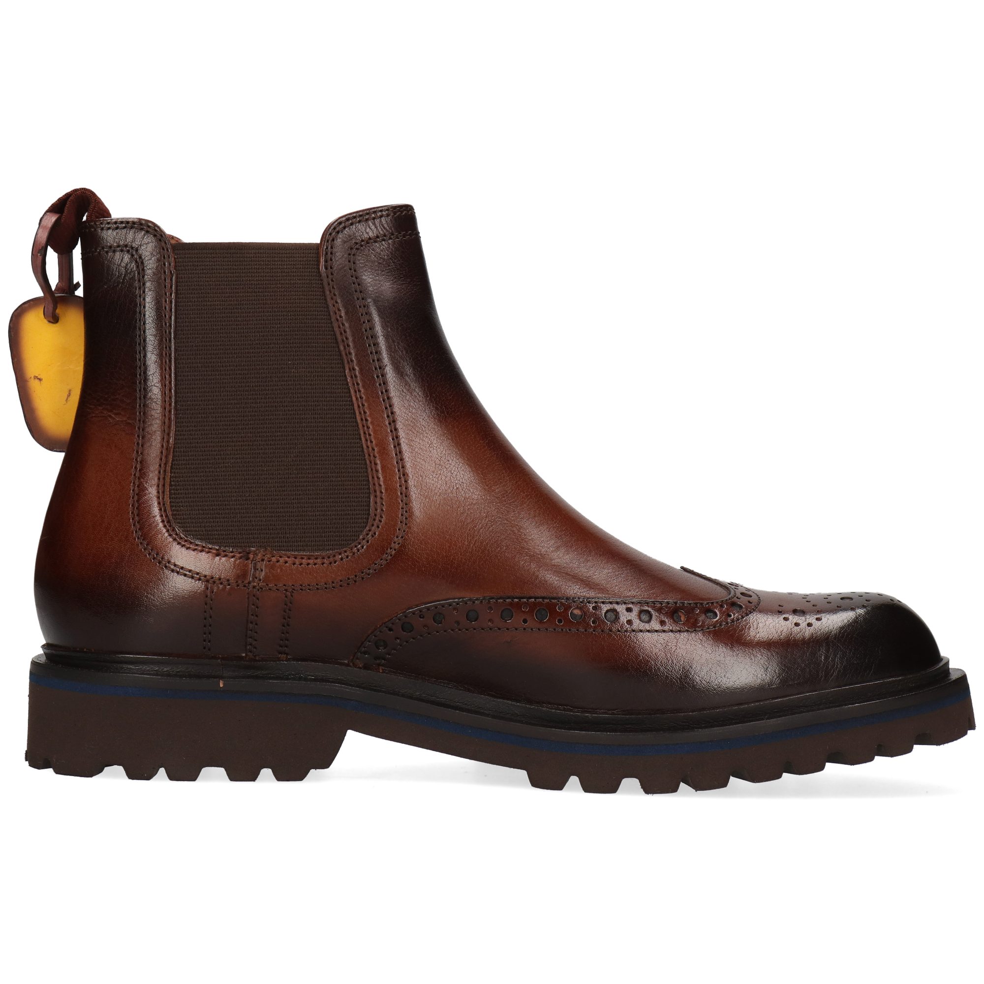 Melvin & Hamilton Pierce 15 Leder-Chelsea Boots für Herren Stiefelette Plat günstig online kaufen