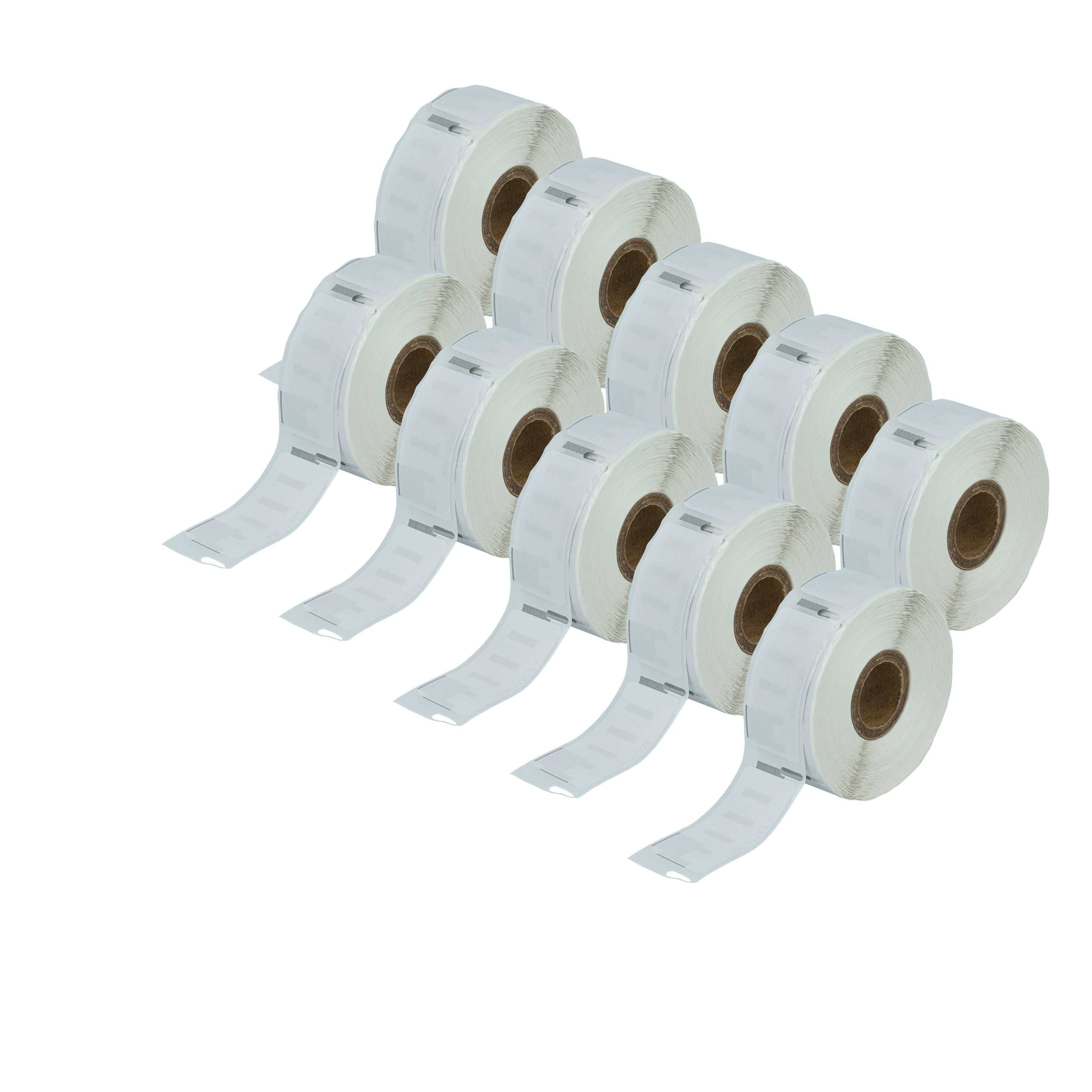 vhbw Etikettenpapier passend für Seiko Smart Label Printer SLP620, SLP650 Etikettendrucker, Wetterfest