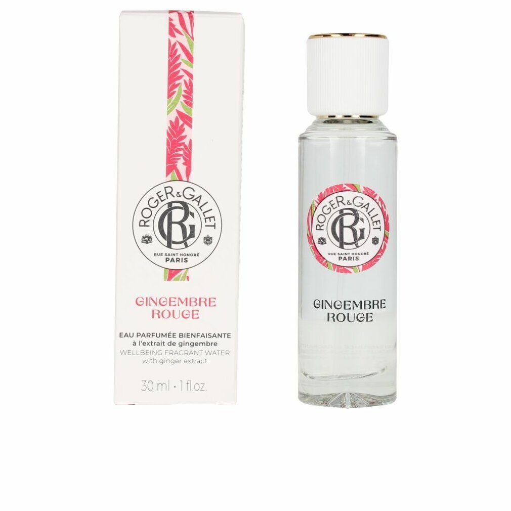 ROGER & GALLET Eau de Parfum GINGEMBRE ROUGE eau parfumée bienfaisante spray 30ml