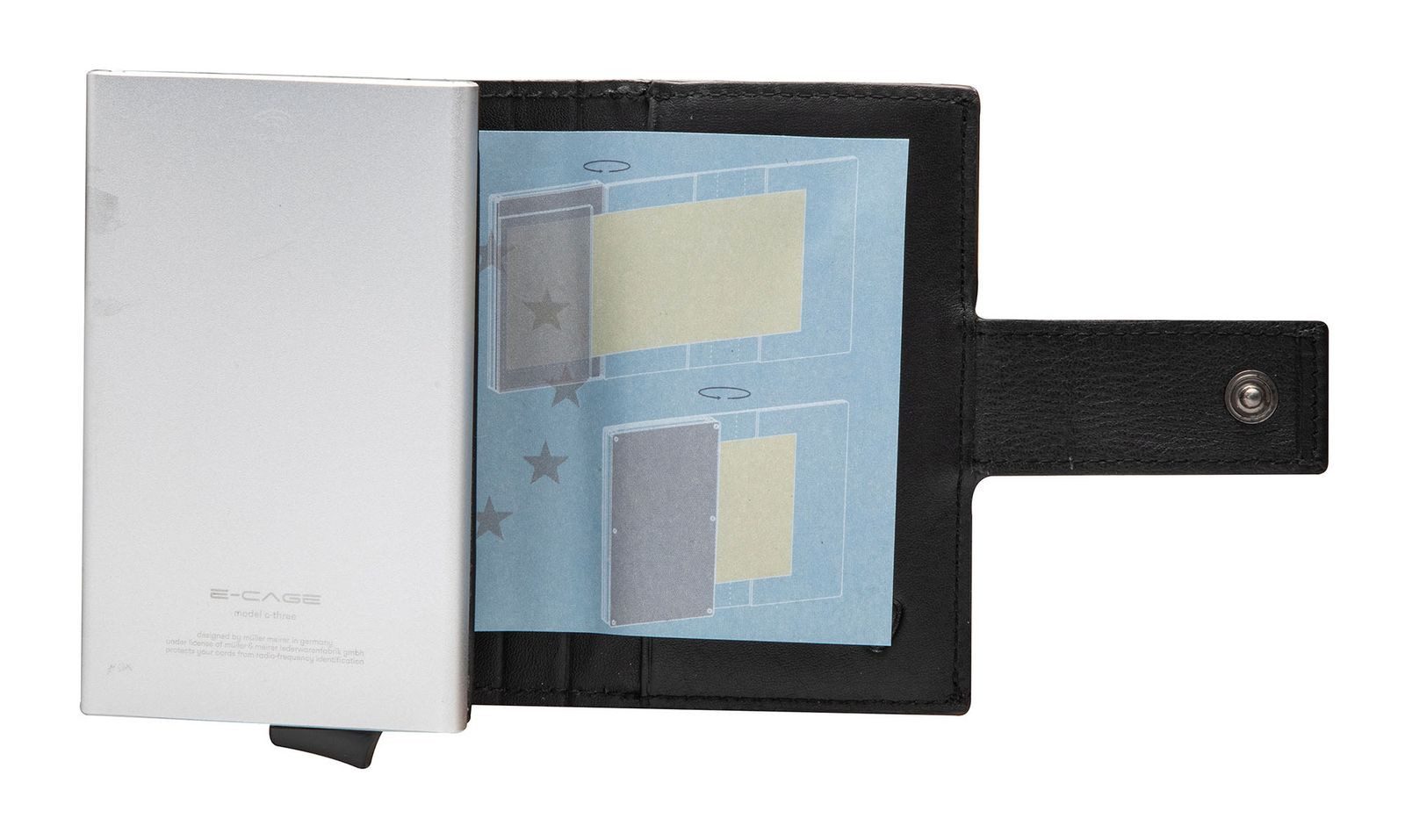 Strellson Kartenetui Carter, mit RFID-Blocker Schutz