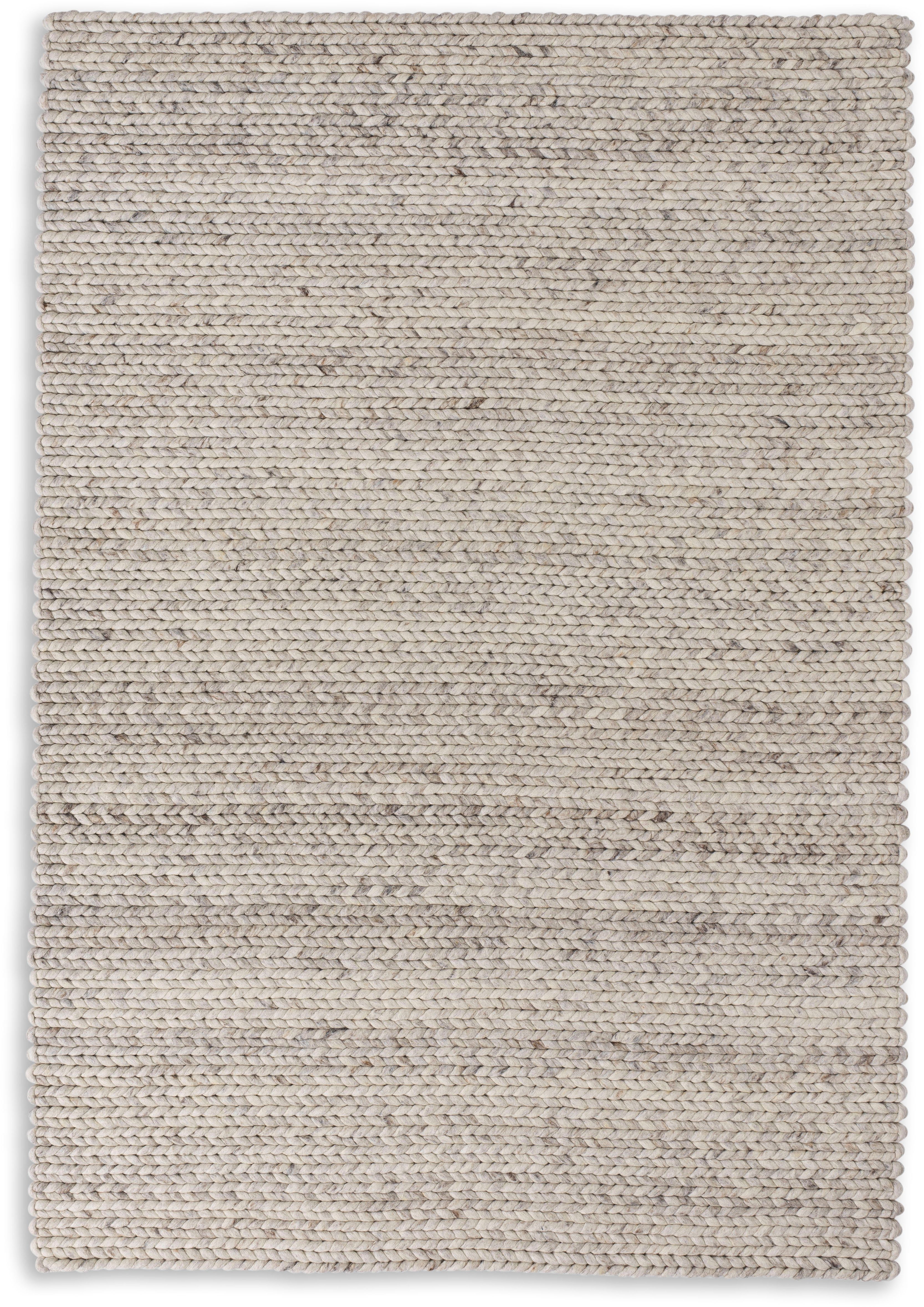 SCHÖNER WOHNEN-Kollektion Teppich Enisa 6027, rechteckig, Höhe: 15 mm, Struktur, Wolle, handweb, Wohnzimmer, Schöner Wohnen Kollektion