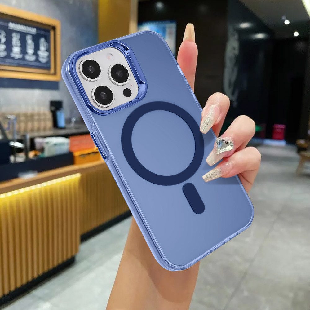 FITSU Handyhülle Schutzhülle für Apple iPhone Hülle Case MagSafe kompatible Handyhülle, Hülle für Apple iPhone 16 Pro Max, 16 Pro, 16, 15 Pro, 15, 14, 13 Case