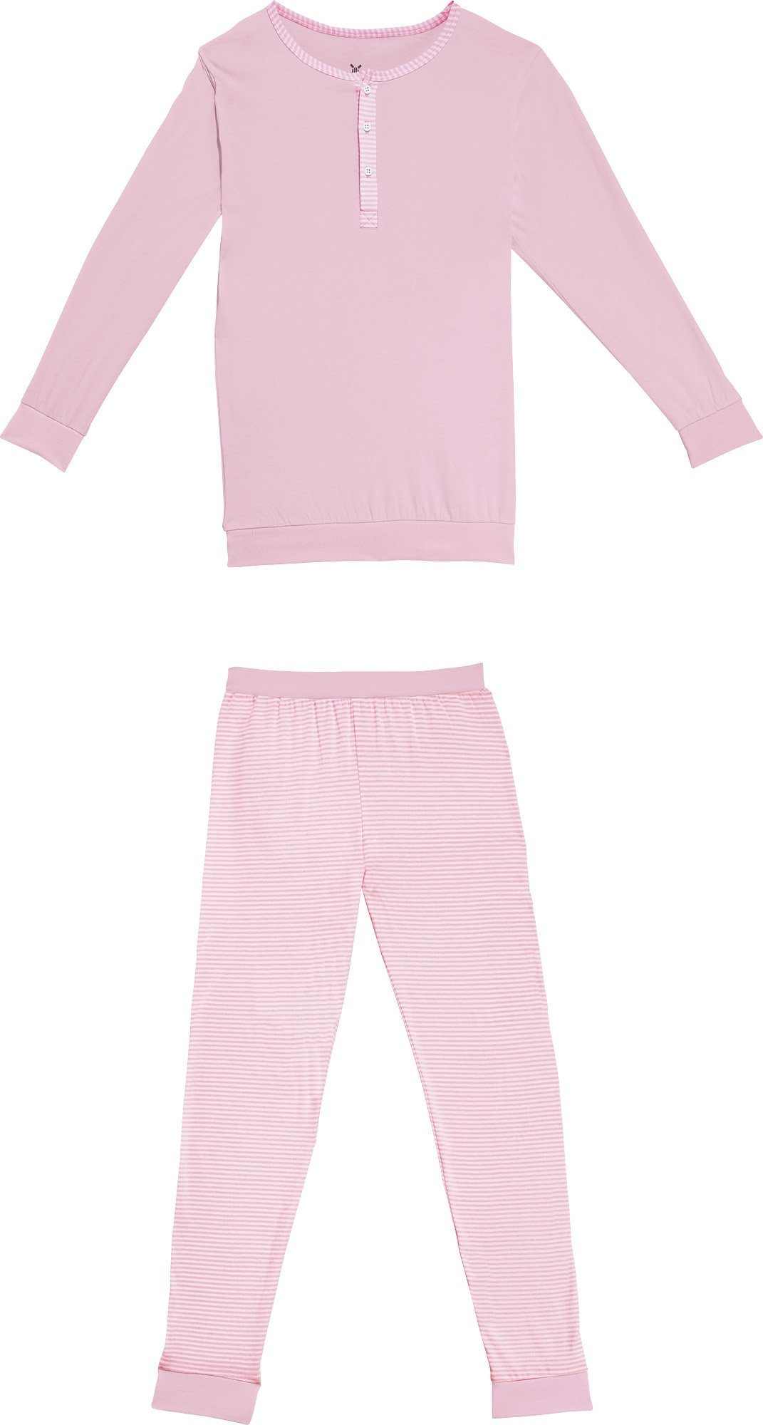 Erwin Müller Pyjama »Kinder-Schlafanzug« Single-Jersey Streifen online  kaufen | OTTO