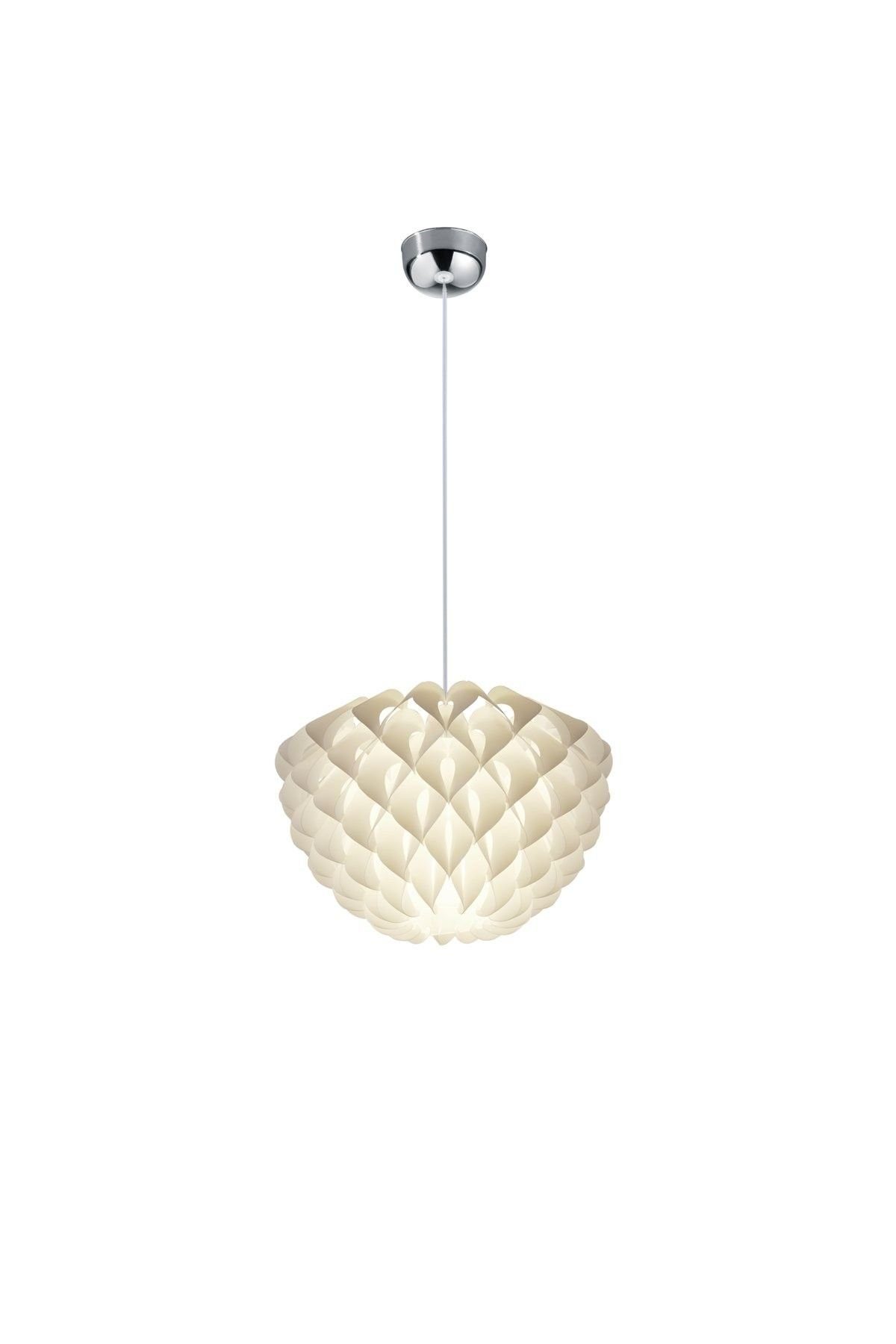 Reality Leuchten Pendelleuchte Reality Leuchten Pendelleuchte TILIA DH 40x150 cm weiß Hängelampe