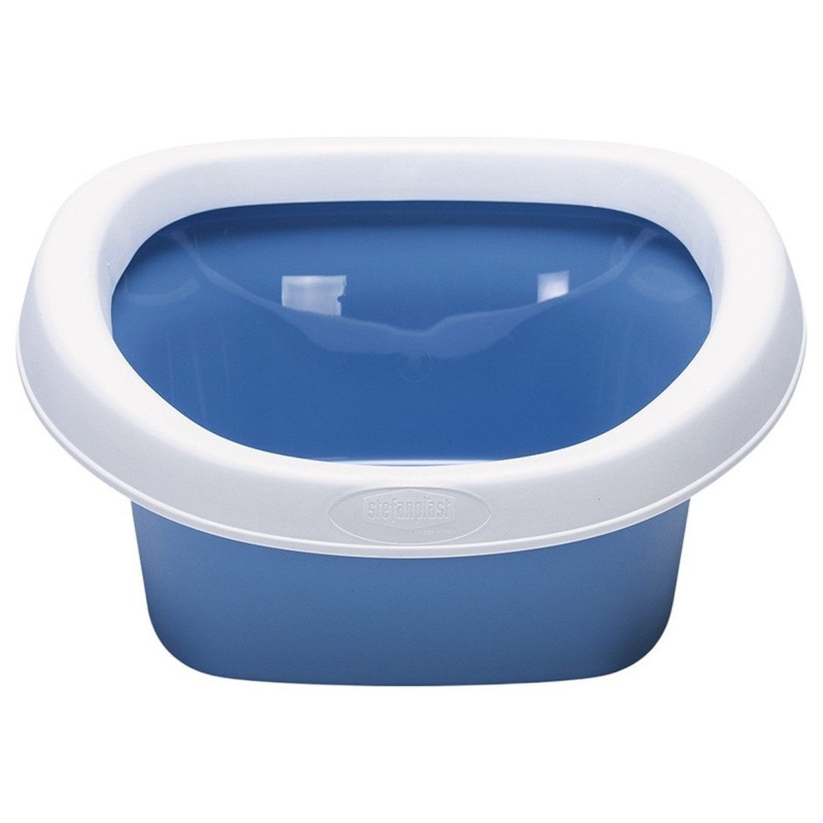 Stefanplast Katzentoilette Katzentoilette Sprint weiß/blau