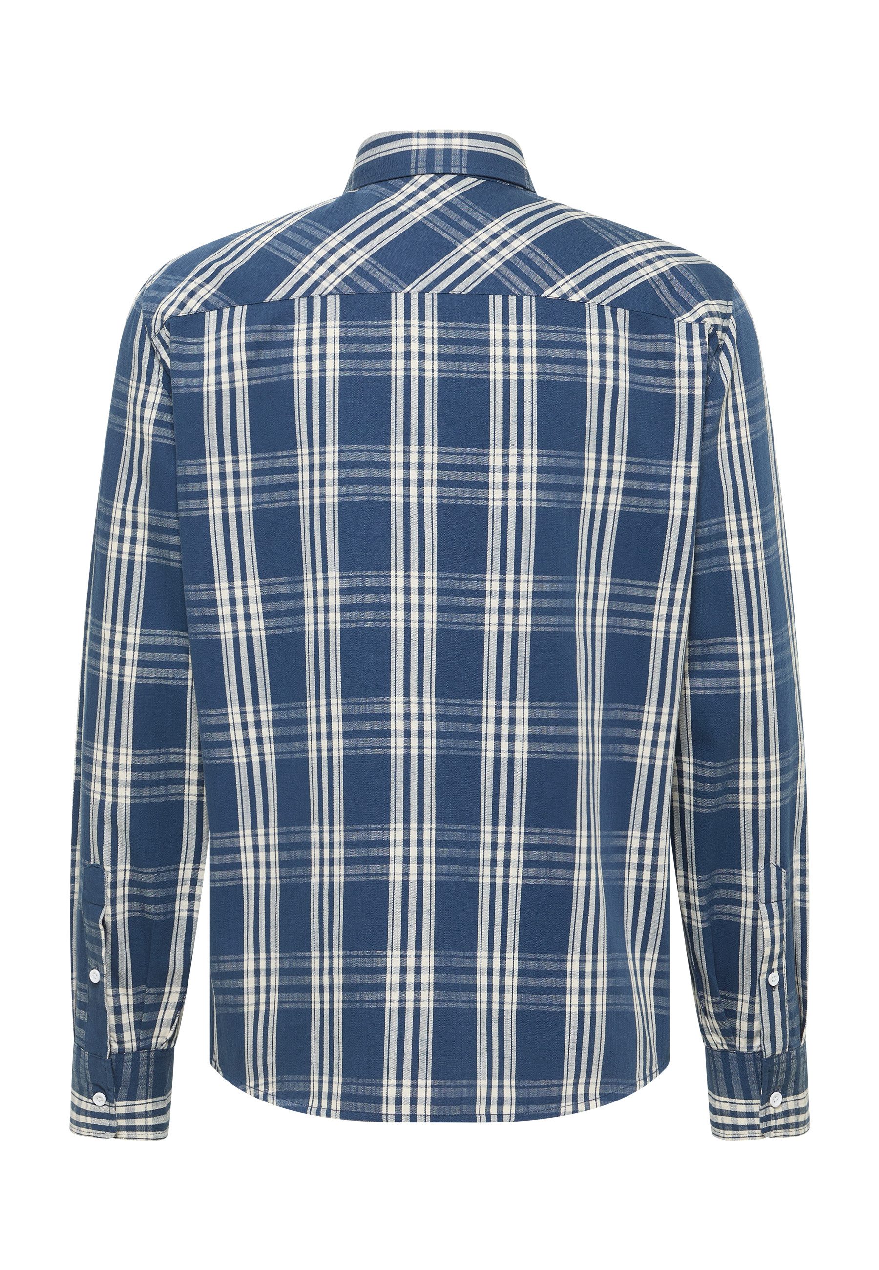 MUSTANG Langarmhemd Herren Style Elmore