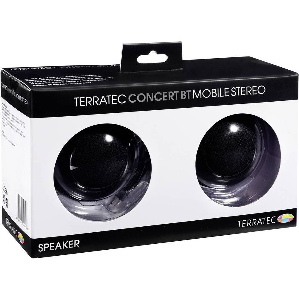 Terratec CONCERT BT MOBILE STEREO 130658 Bluetooth-Lautsprecher