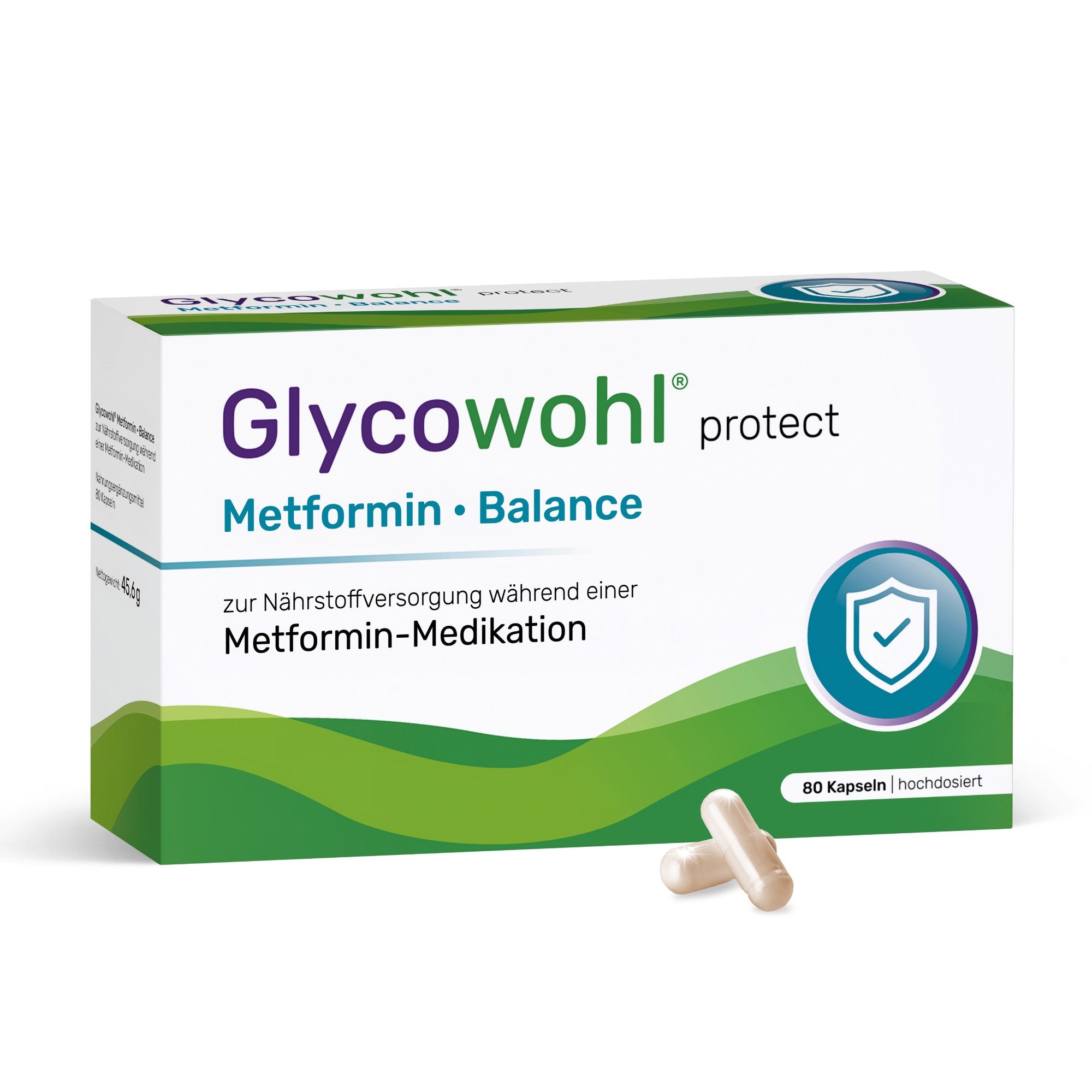 Glycowohl® Metformin Balance Nährstoffversorgung Kapseln, 45.6 g 0.0 ml