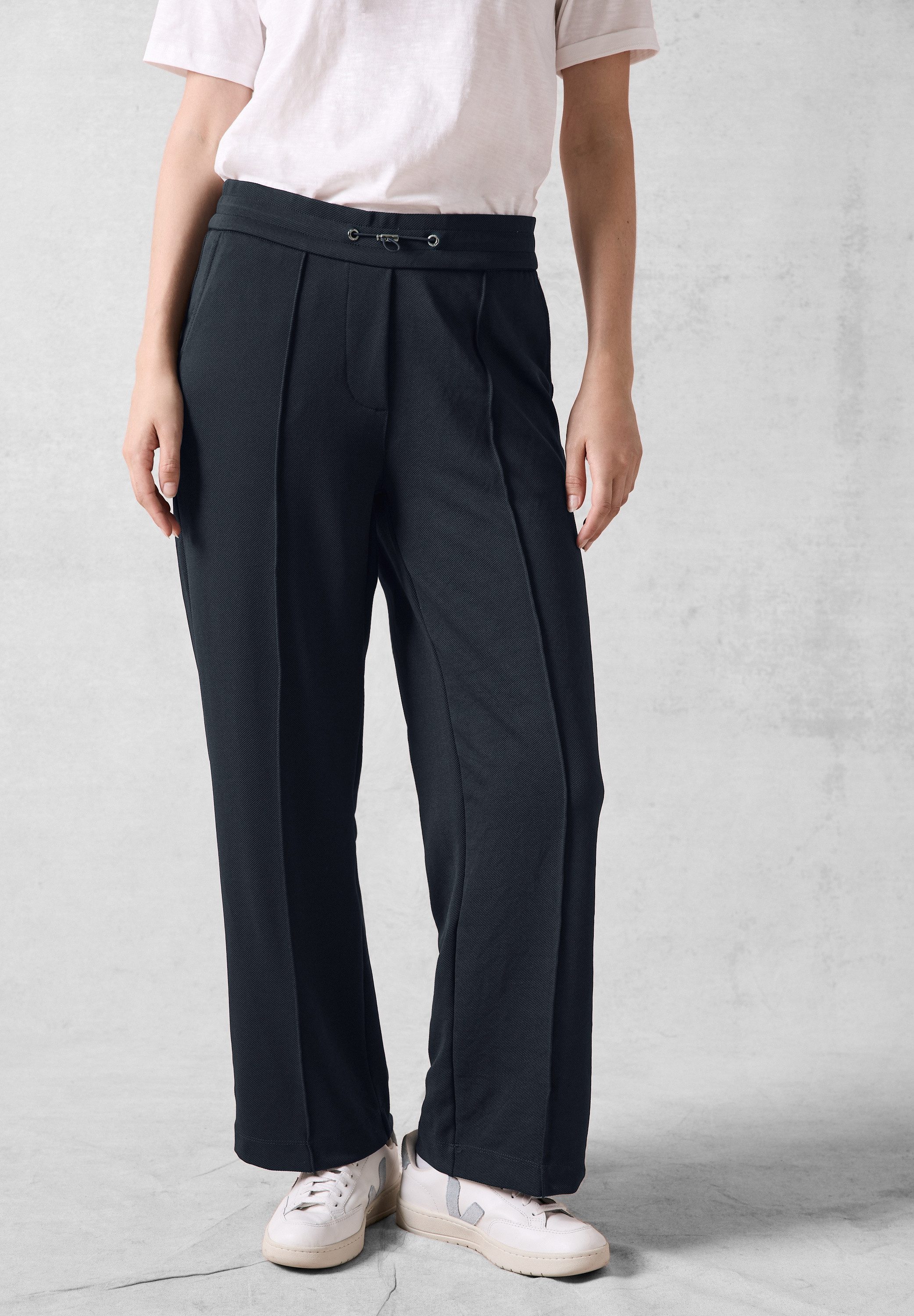 CECIL Stoffhose High Waist