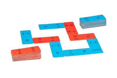 Wissner® aktiv lernen Lernspielzeug Domino Addition Subtraktion 20er Zahlenraum, Plus Minus lernen (60-St)