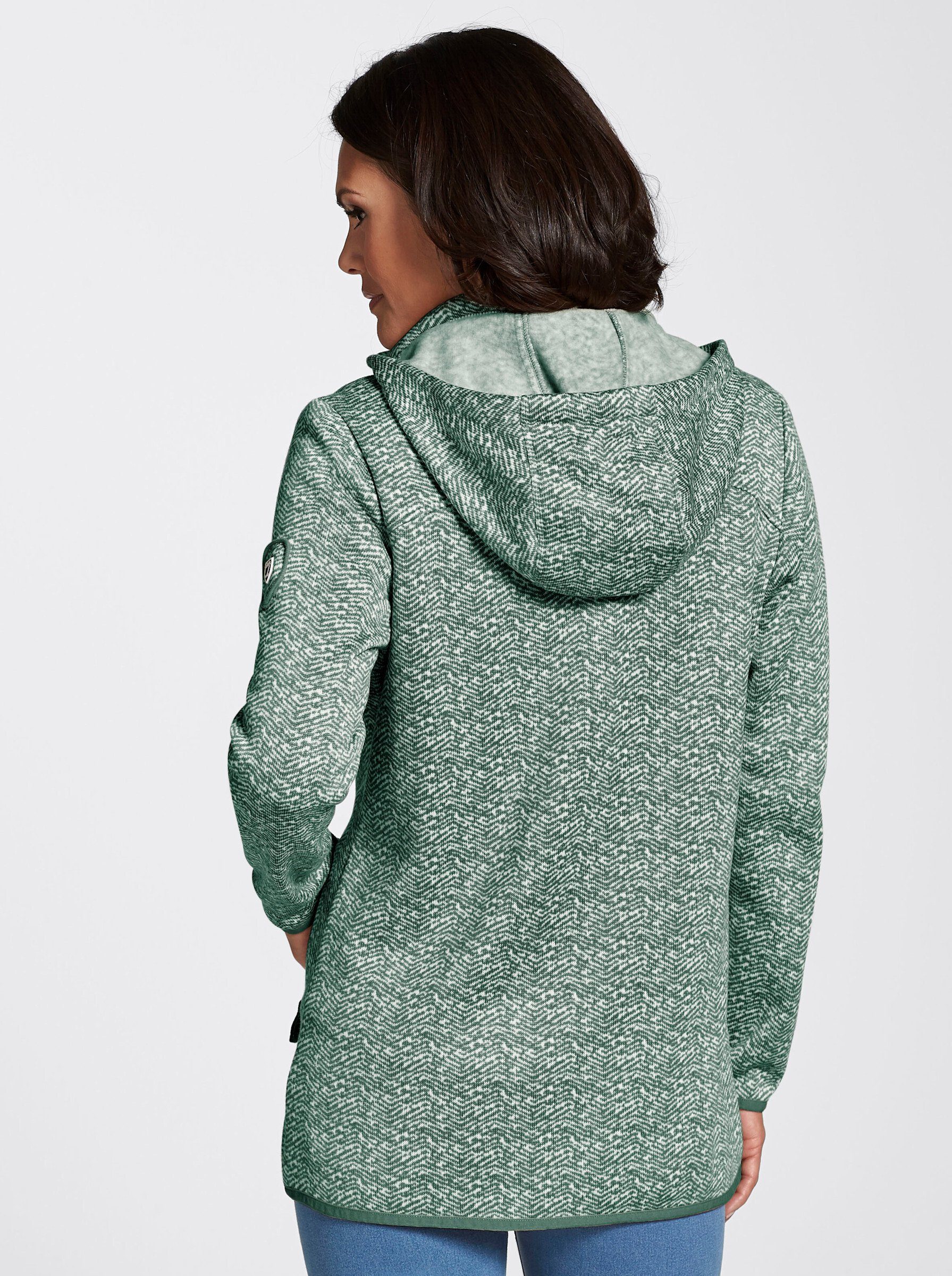Witt Fleecejacke Strickfleece-Jacke Langarm günstig online kaufen