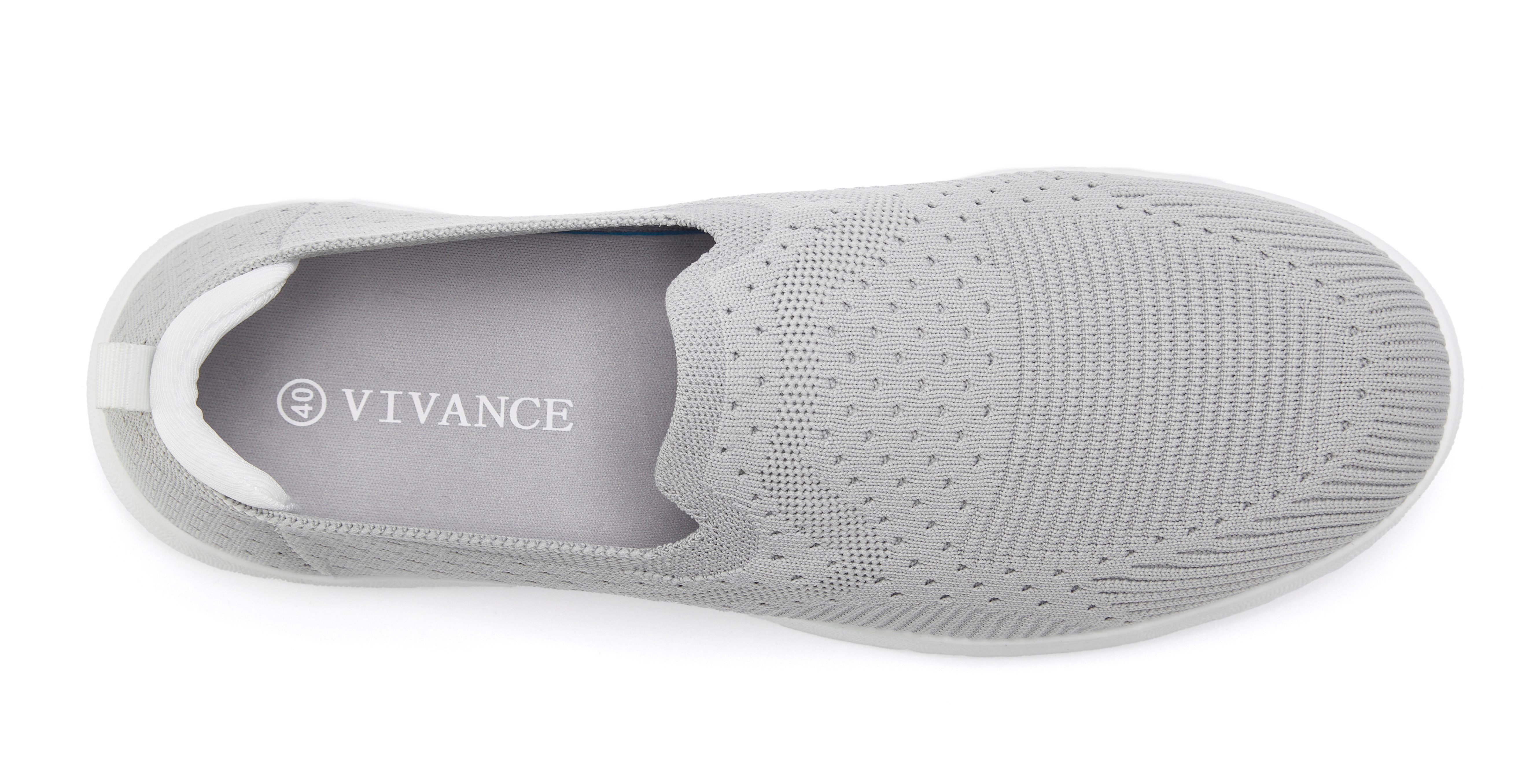Vivance by Lascana Slip-On-Sneaker, Sneaker Textilschuh, Slipper zum Reinschlüpfen VEGAN