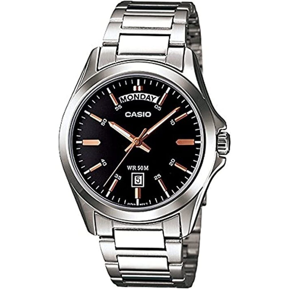 CASIO COLLECTION Mod. LADY DATE. LEATHER - BLUE