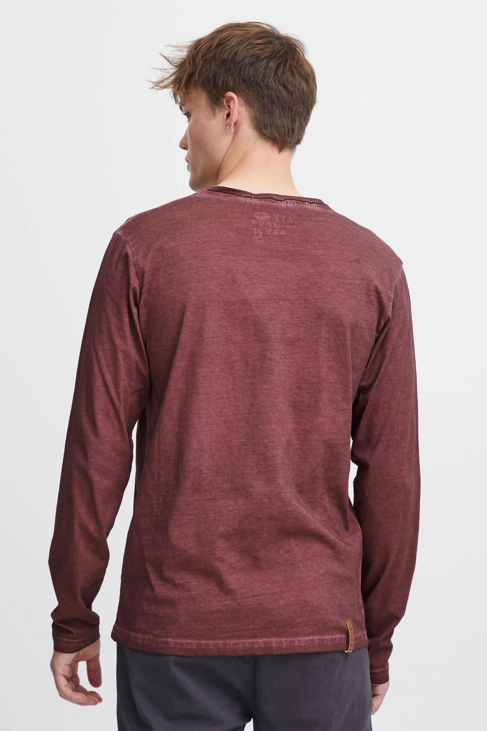 !Solid Langarmshirt SDTinox Langarmshirt mit V-Ausschnitt
