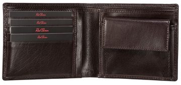 Red Baron Geldbörse RB-WT-004-04, Kreditkartenfächer, Münzfach mit Druckknopf