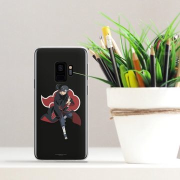 DeinDesign Handyhülle Itachi Uchiha Offizielles Lizenzprodukt Naruto Shippuden, Samsung Galaxy S9 Silikon Hülle Bumper Case Handy Schutzhülle