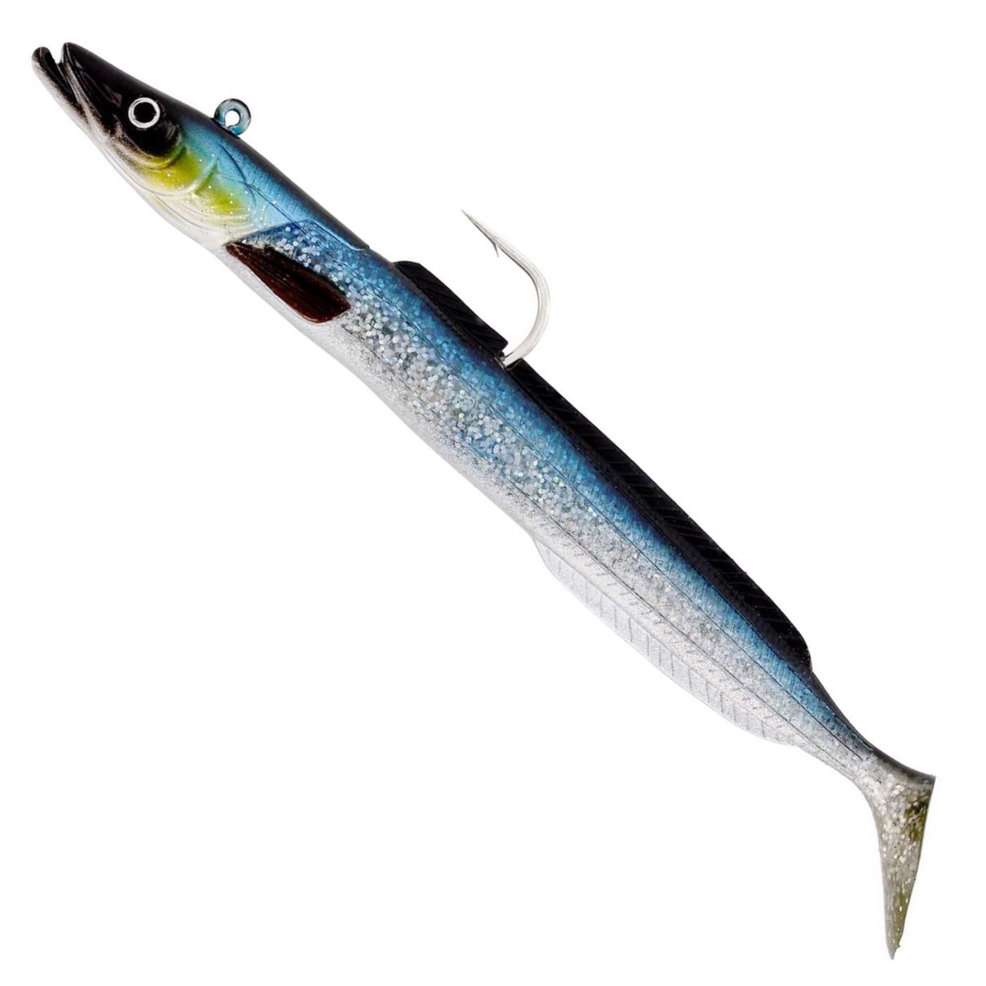 Kunstköder Westin Sandy Andy Jig 14cm 32g - 1 Jigkopf + 2 Gummifische