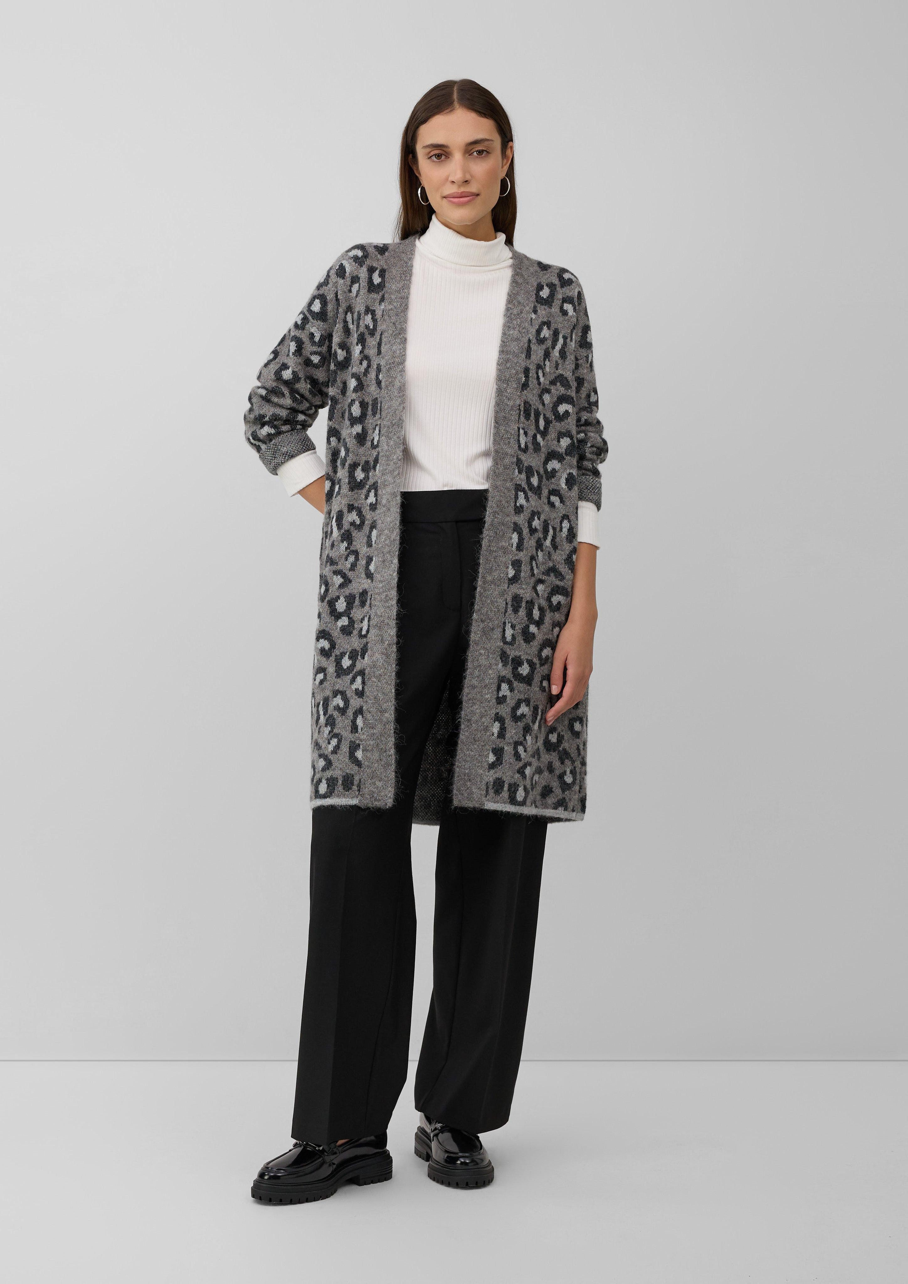 s.Oliver BLACK LABEL Strickjacke Long-Cardigan im günstig online kaufen