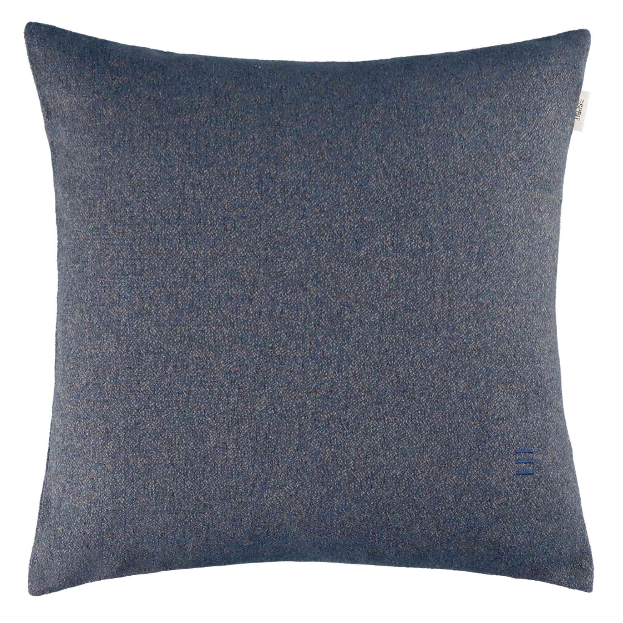Esprit Kissenhülle FUN-2 Zierkissenhülle, (2 Stück), 45 x 45 cm - 2er Set in Navy