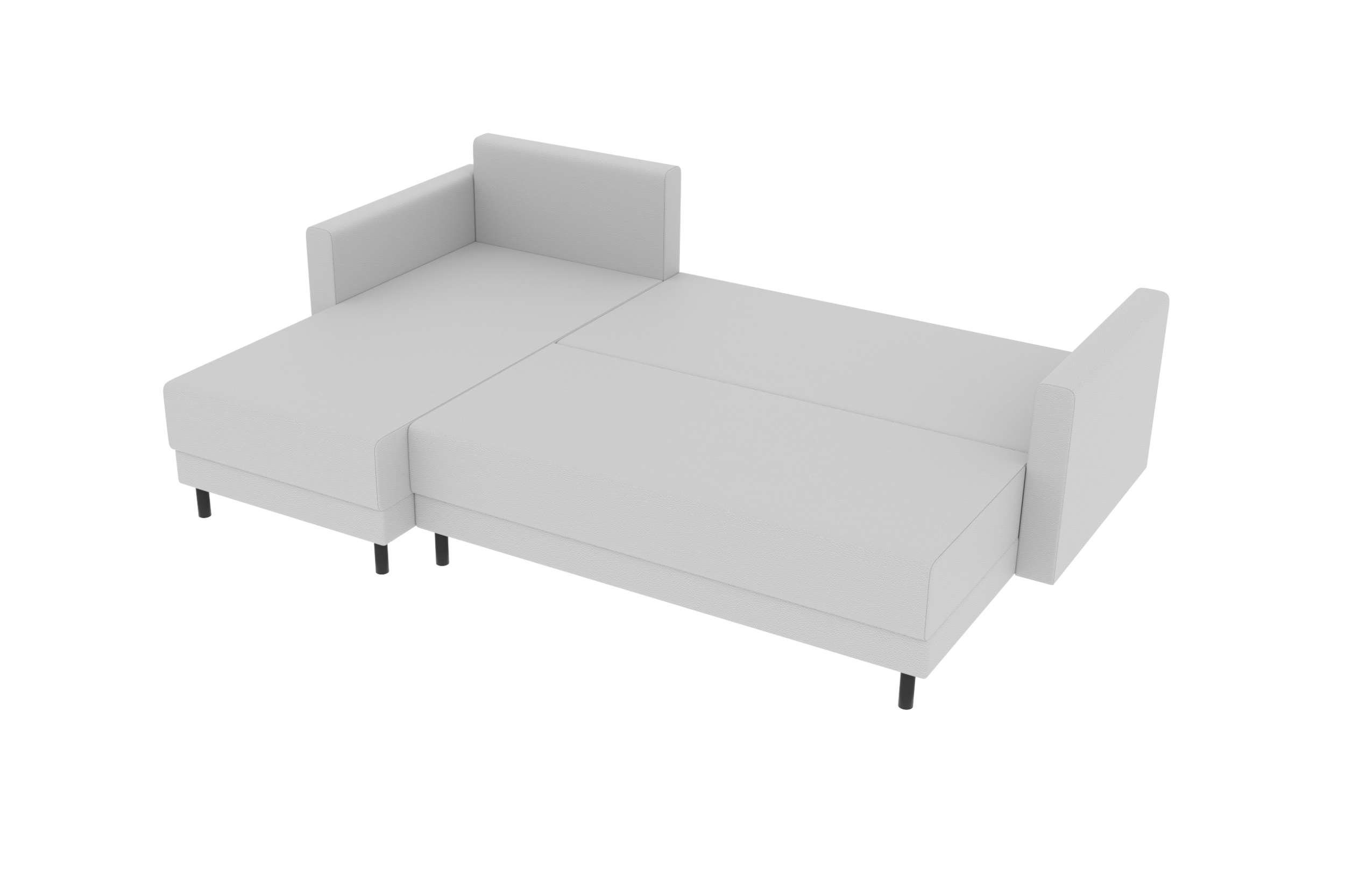 Eckcouch, mit Sofa, Design Paloma, Bettkasten, L-Form, Stylefy mit Bettfunktion, Sitzkomfort, Modern Ecksofa