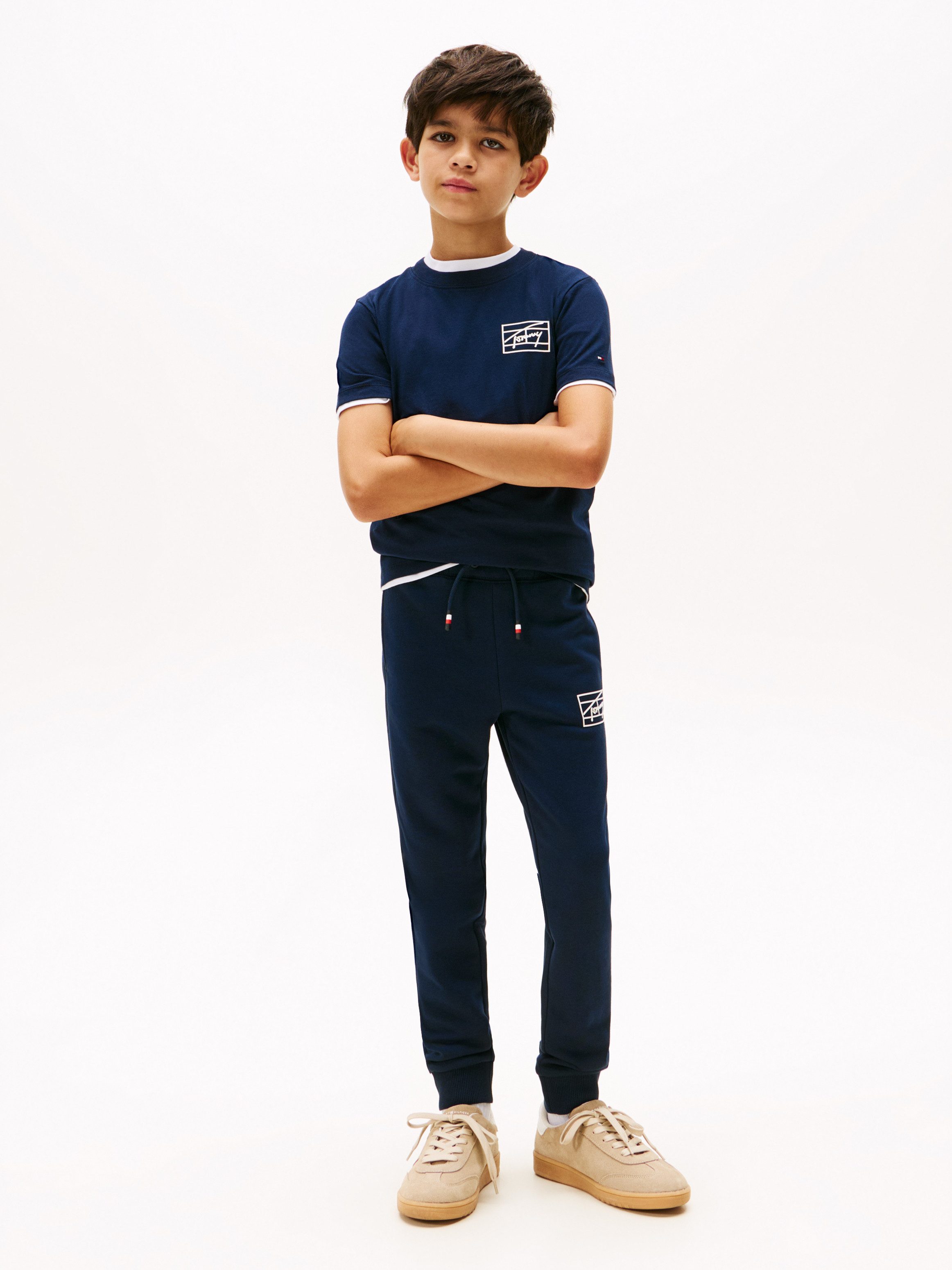 Tommy Hilfiger T-Shirt VARSITY PRINT TEE SS Kinder bis 16 Jahre