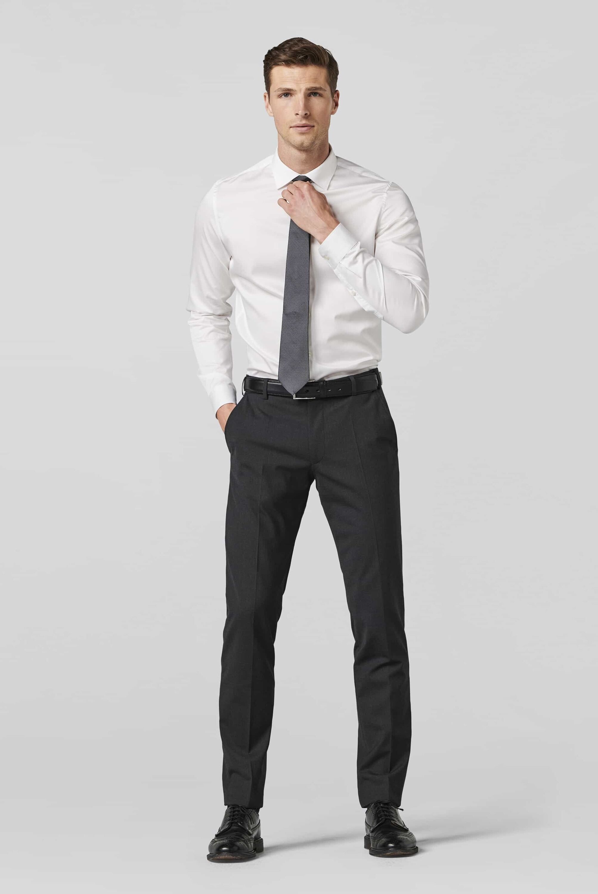 MEYER Chinos Oslo mit Spezial-Dehnbund