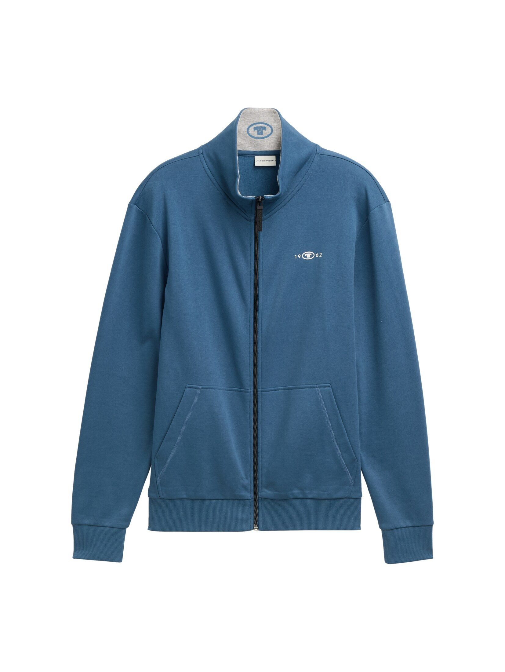 TOM TAILOR Sweatshirt Sweatjacke mit Stehkragen günstig online kaufen