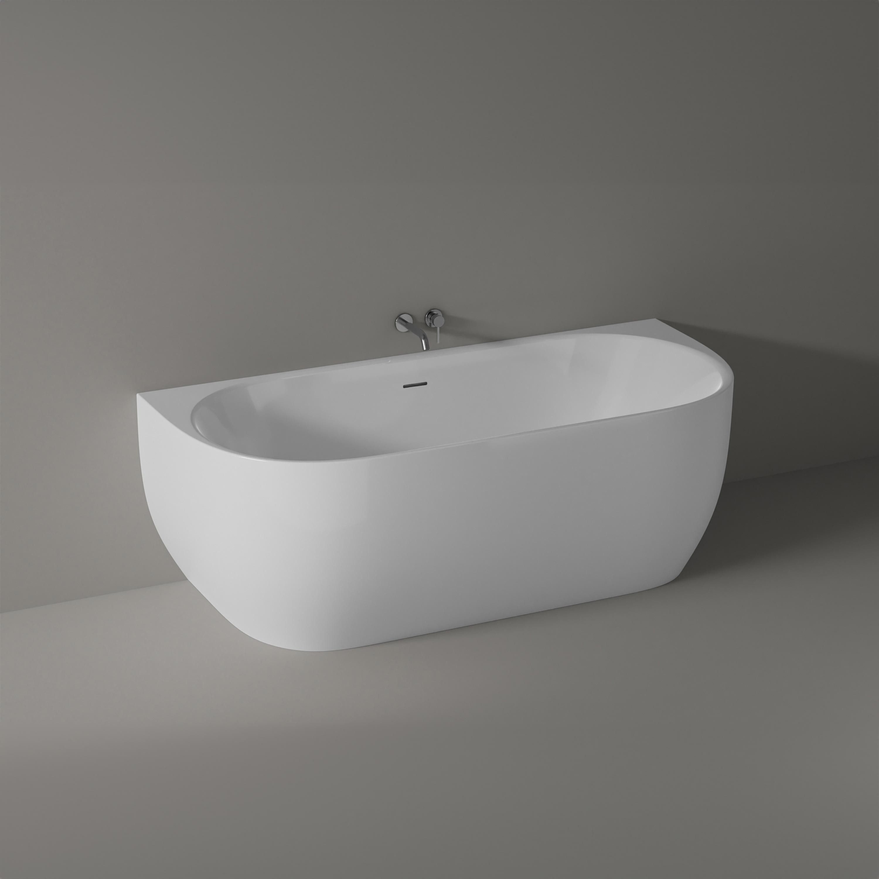 Bernstein Badewanne Lena, Freistehende Badewanne Acryl günstig online kaufen
