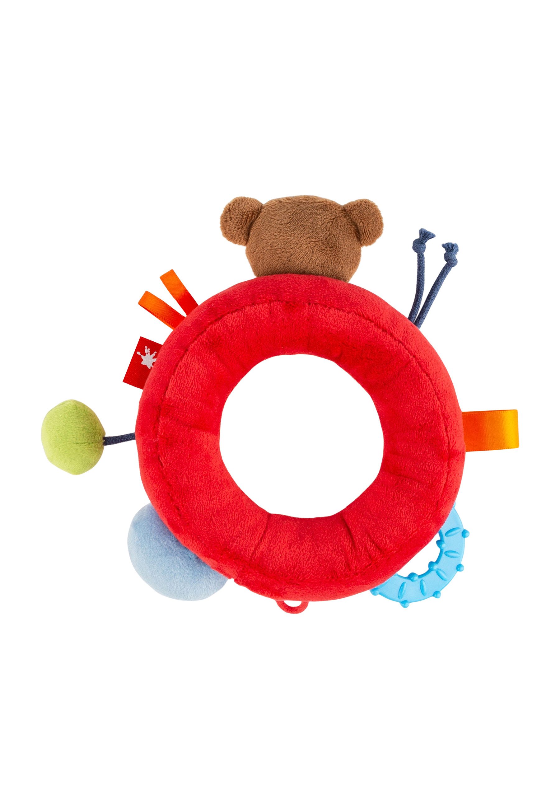 Sigikid Greifling Rasselring Bär, 7 senses für Babys und Kleinkinder (1-tlg)