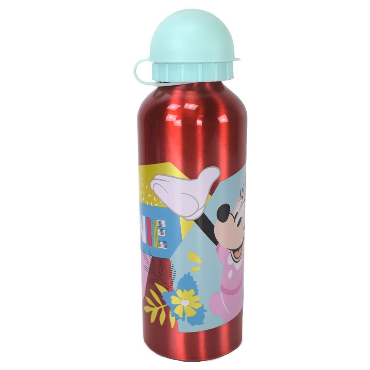 Stor Trinkflasche Aluminium Flasche für Kinder 530 ml Isoflasche mit Kappe Kinderflasche, extra leicht