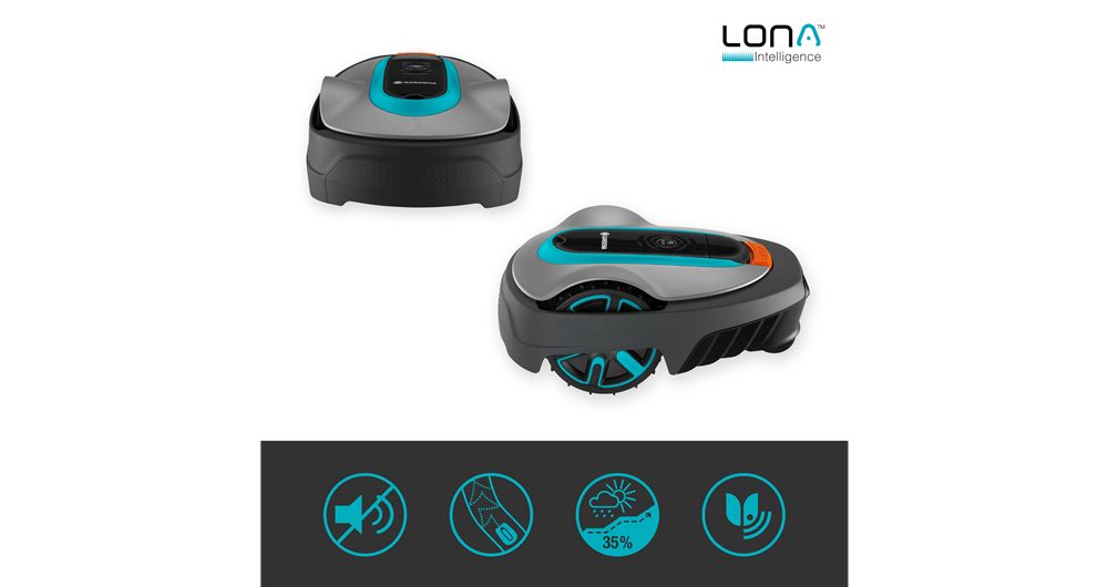 GARDENA Rasenmähroboter Mähroboter, Si...