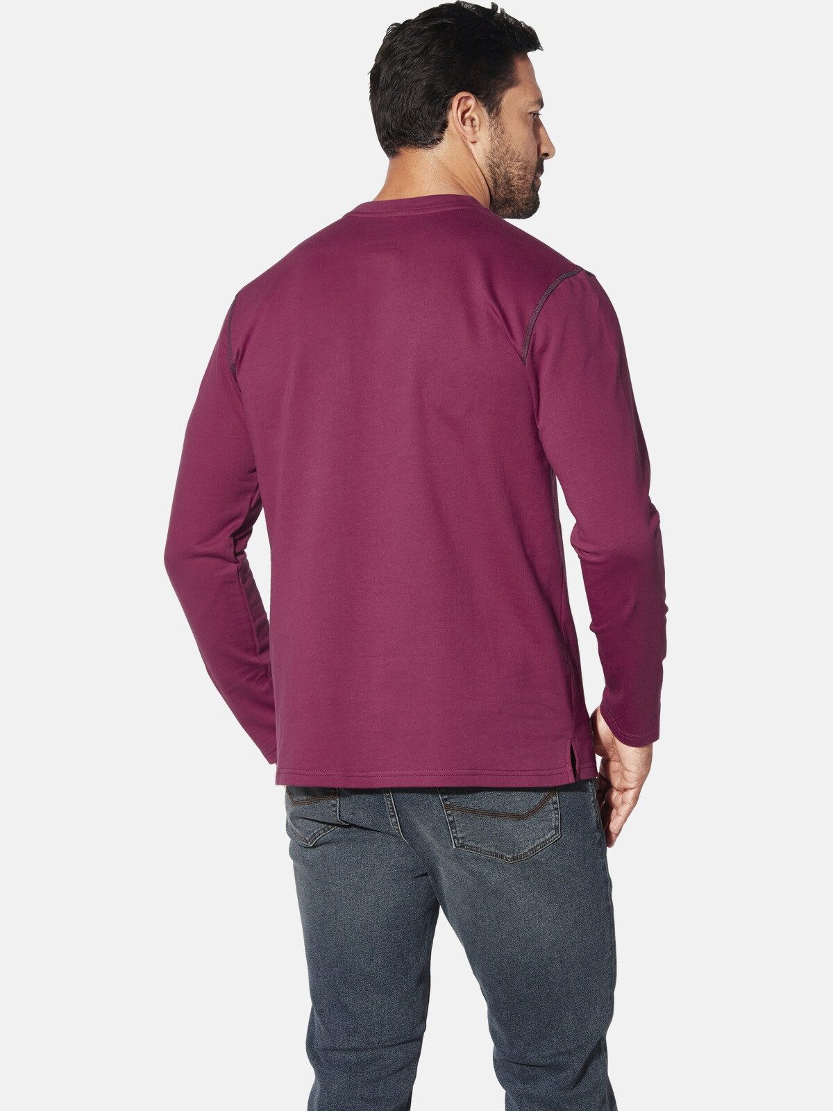 Jan Vanderstorm Sweatshirt JORNSEN mit JV-Stickerei günstig online kaufen