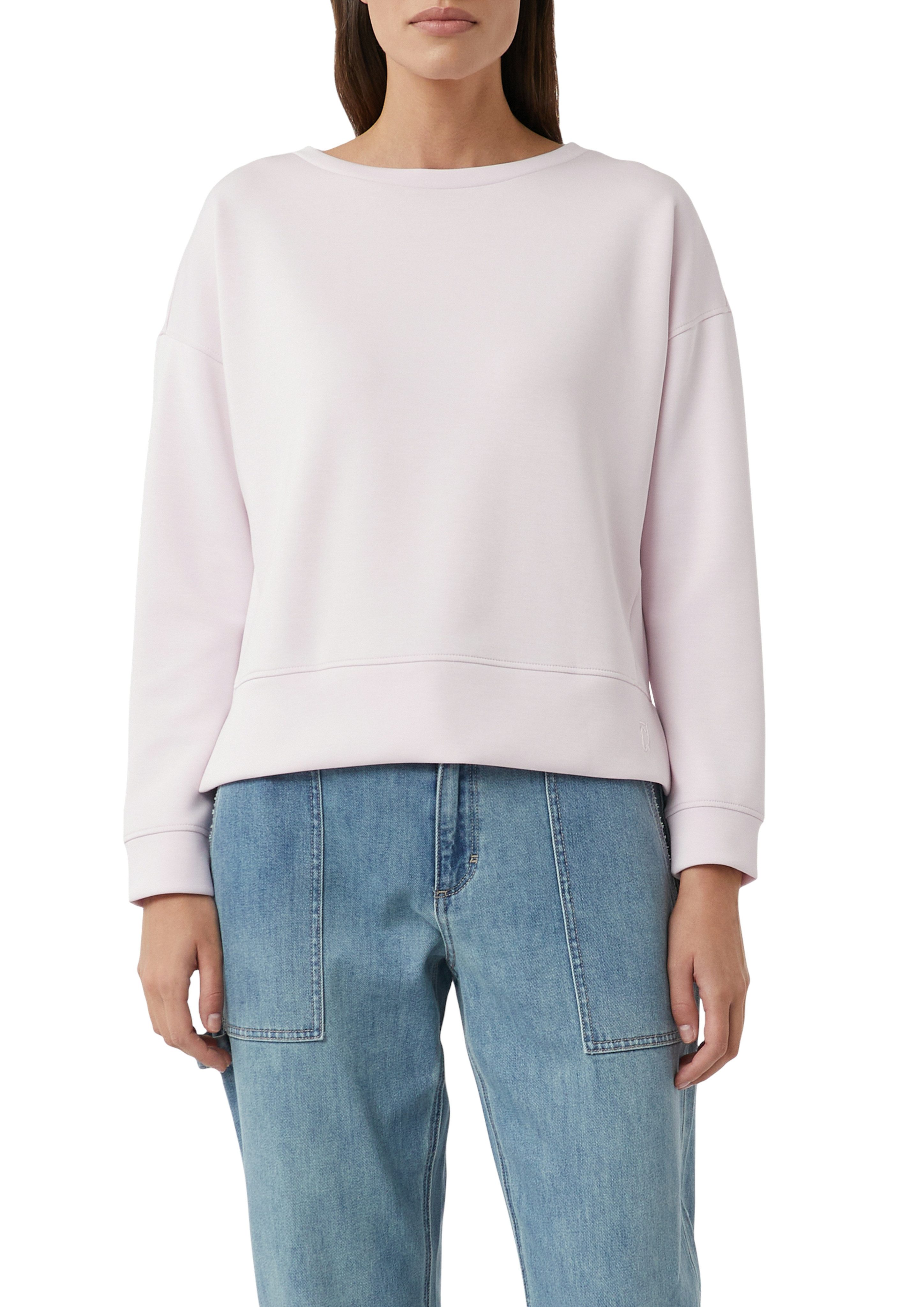 comma casual identity Sweatshirt unifarben, casual, günstig online kaufen