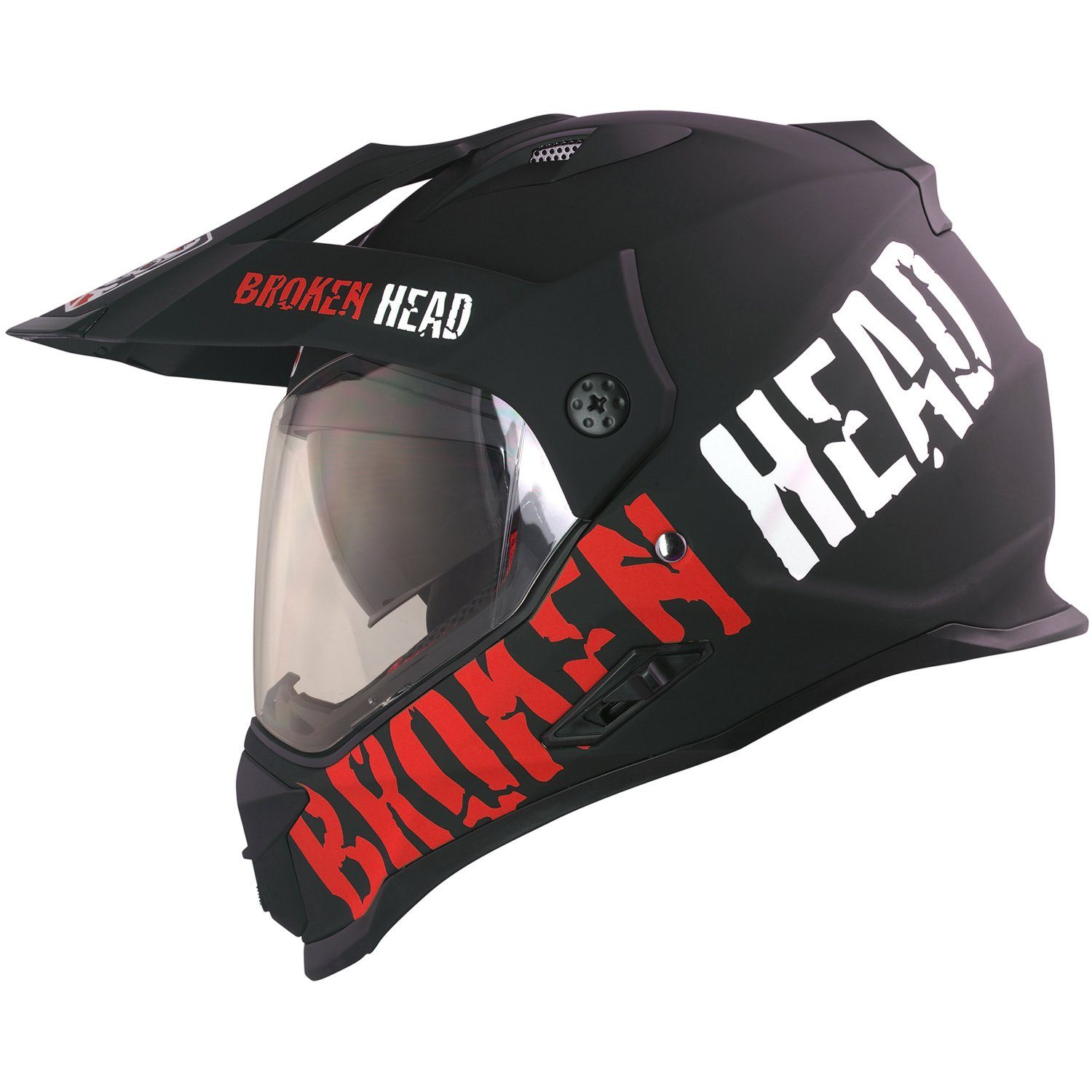 Motorradhelm Made2Rebel rot
