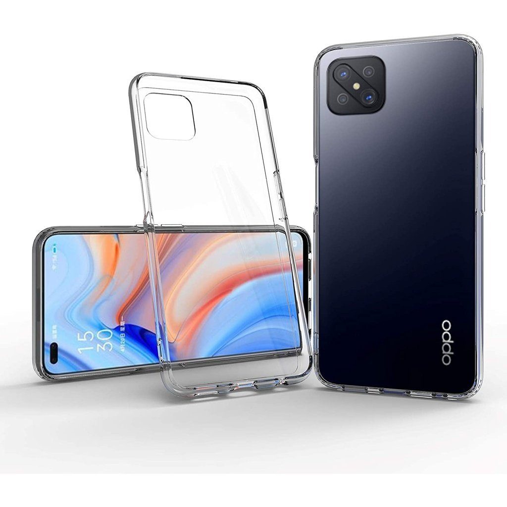 JT Berlin Handyhülle Backcase Pankow Oppo Reno 4 Z transparent