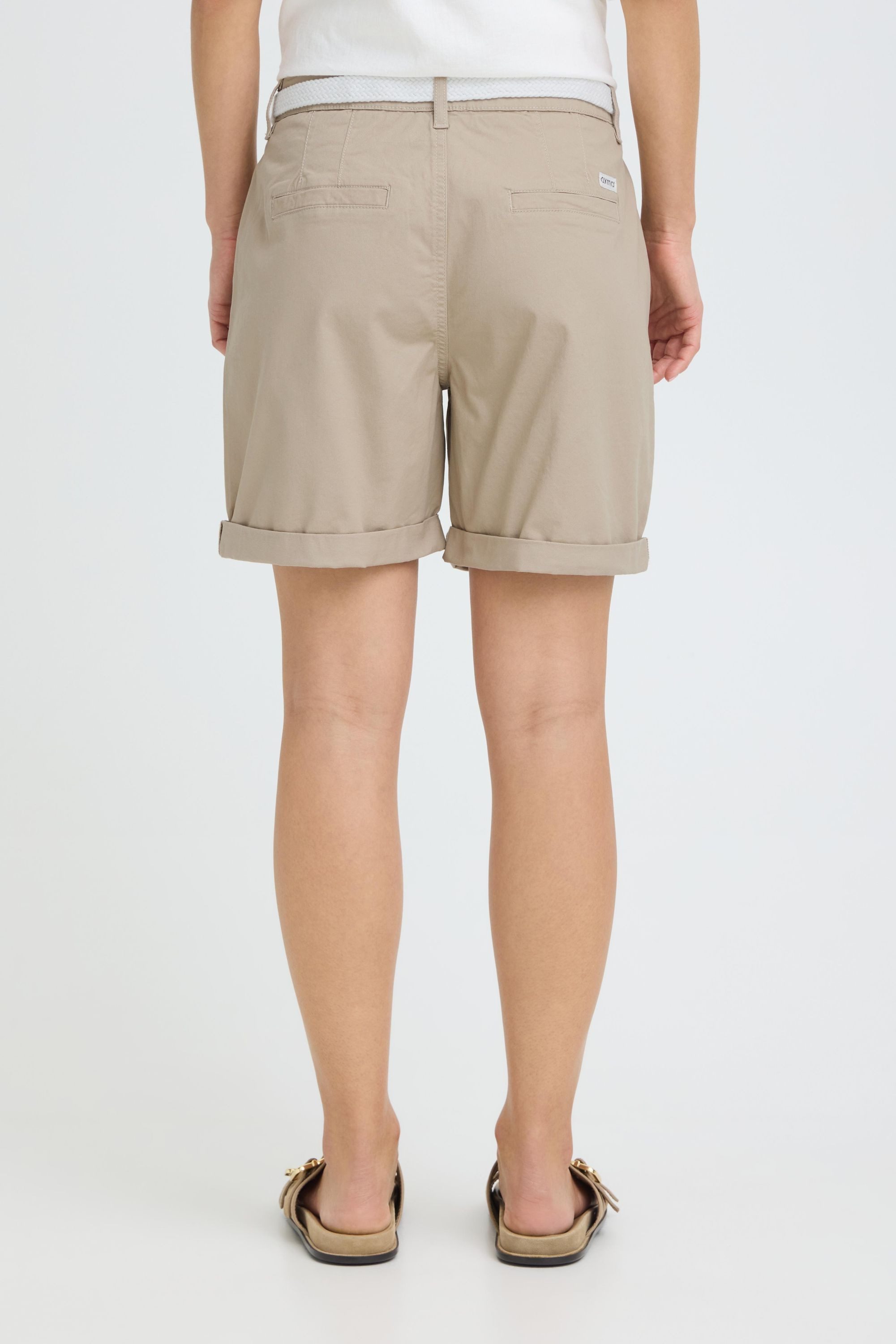 OXMO Chinoshorts OXChakira Bermuda Shorts inkl. Gürtel – Bild 4 von 5