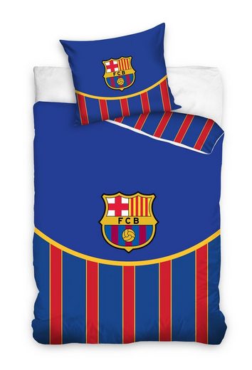 Bettwäsche »FC Barcelona Fußball Bettwäsche 135 x 200 cm«, FC Barcelona