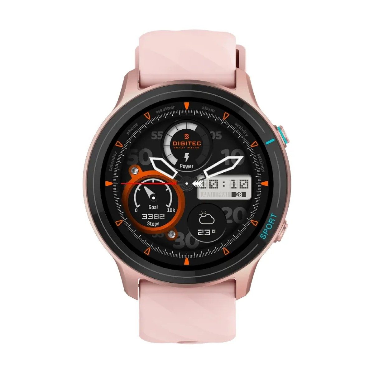 COFI 1453 O-100 Smartwatch 1,52 Zoll TFT-Display, IP68-Wasserdicht Smartwatch, 1-tlg., IP68 wasserdicht, Bluetooth 5.2, Anpassbare Zifferblätter