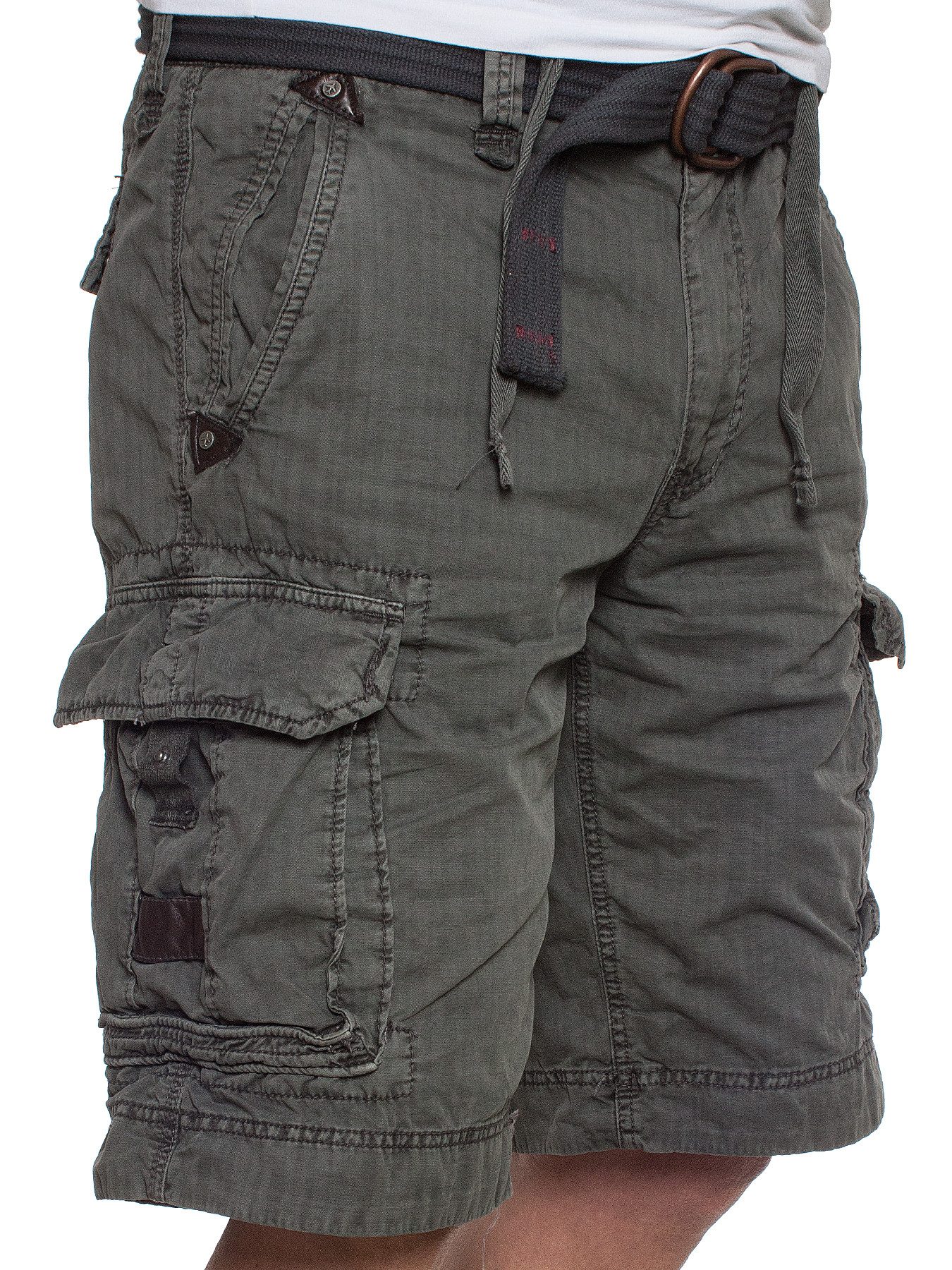 Jet Lag Cargoshorts Take Off 7 mit Gürtel