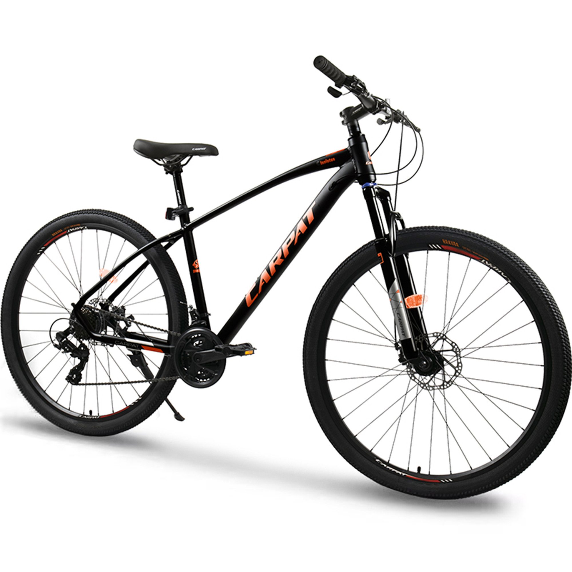 CARPAT SPORT Mountainbike 27.5 29 Zoll Alu-Rahmen Pro MTB für Herren, Damen, Mädchen und Jungen, 21 Gang Shimano, Kettenschaltung, (Set), Hardtail Fahrrad, Jugendfahrrad