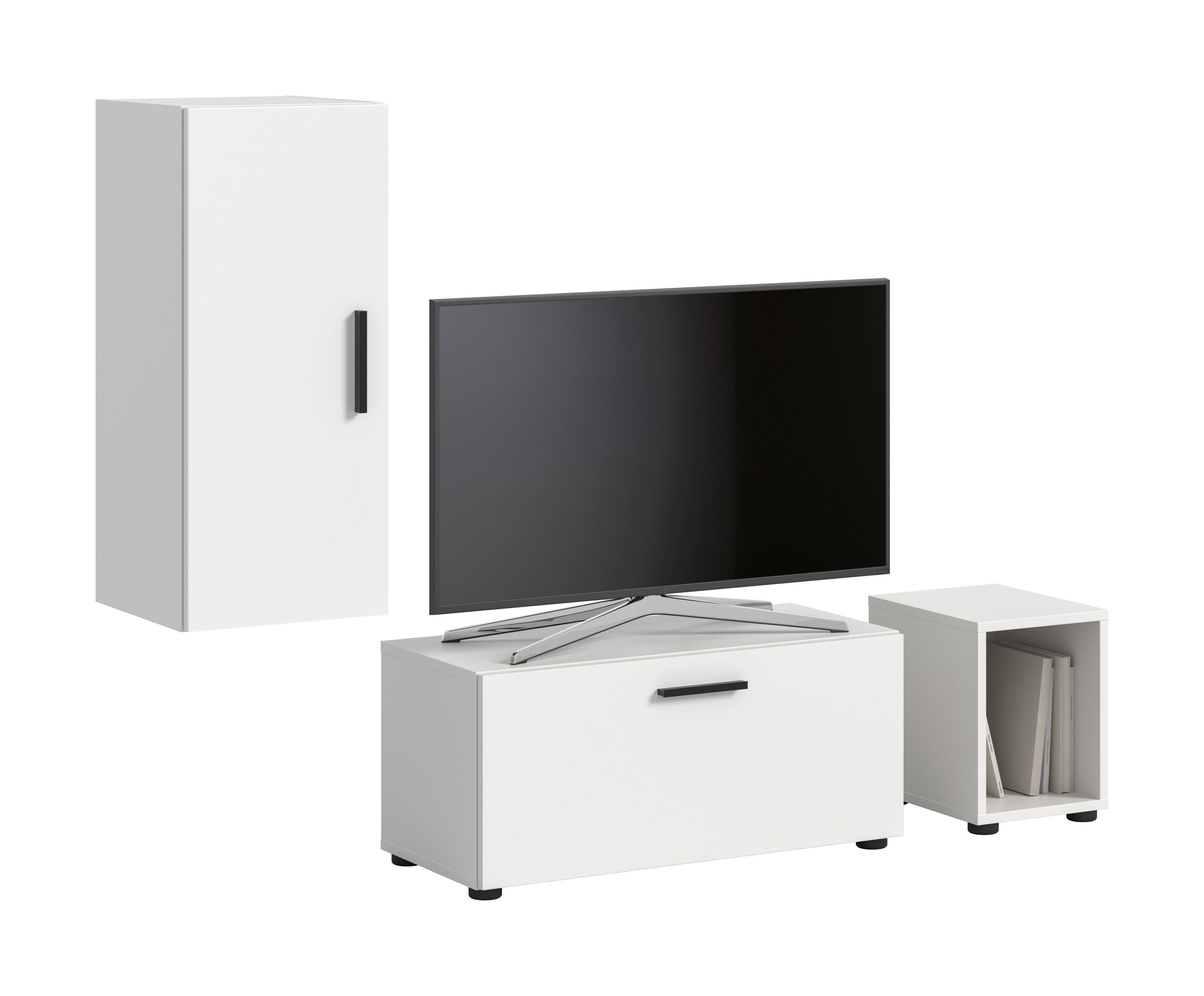 xonox.home Wohnwand The One, in weiß Nachbildung B/H/T: 75x34x34 cm