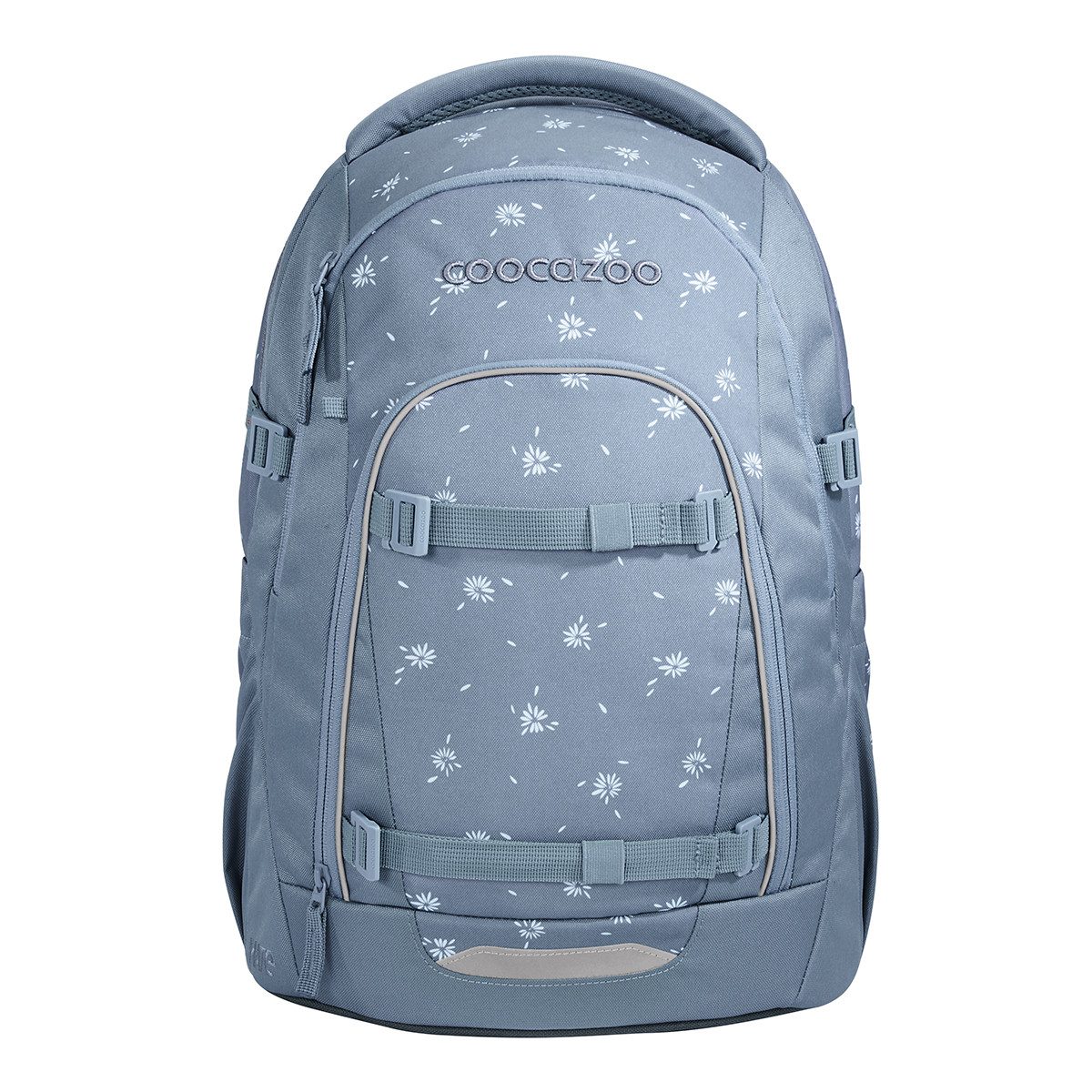 coocazoo Schulranzen Schulrucksack MATE Bloomy Daisy, Kollektion 26 (1 Stück), ergonomisch, Körpergröße: 135 - 180 cm, Easy-Grow-System